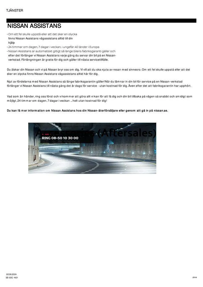 Nissan Juke från 29 augusti till 29 augusti 2025 - Reklamblad sidor 13