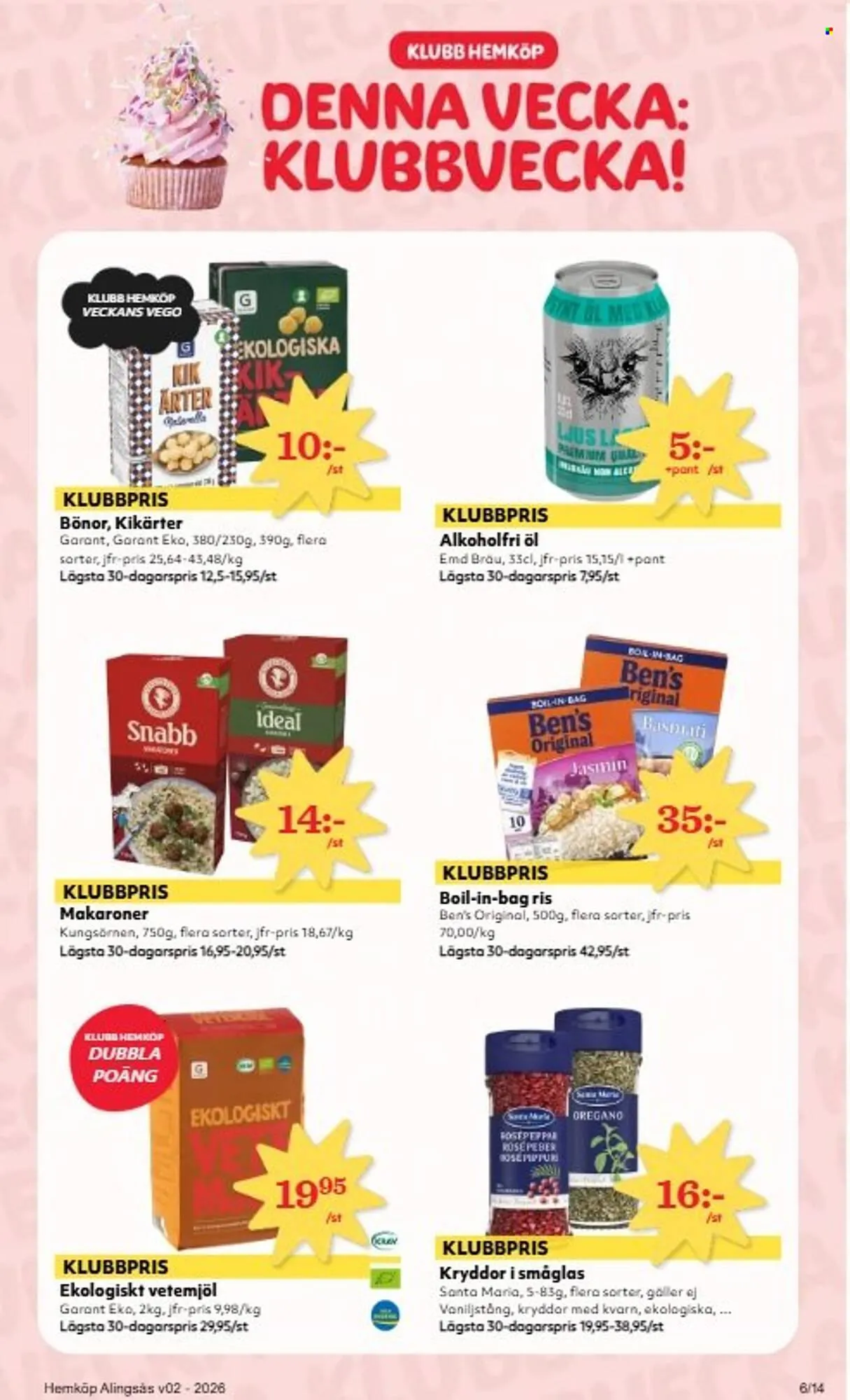 Hemköp reklamblad från 5 januari till 11 januari 2026 - Reklamblad sidor 6