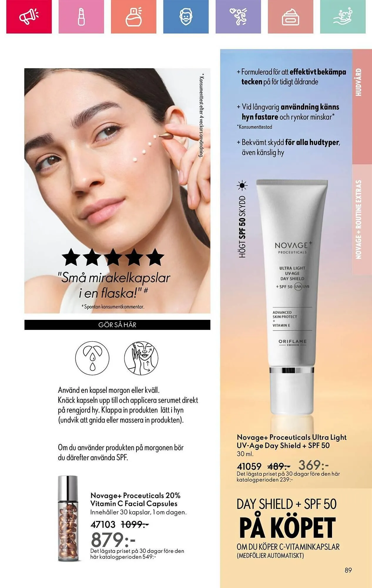 Oriflame reklamblad från 24 augusti till 13 september 2025 - Reklamblad sidor 89
