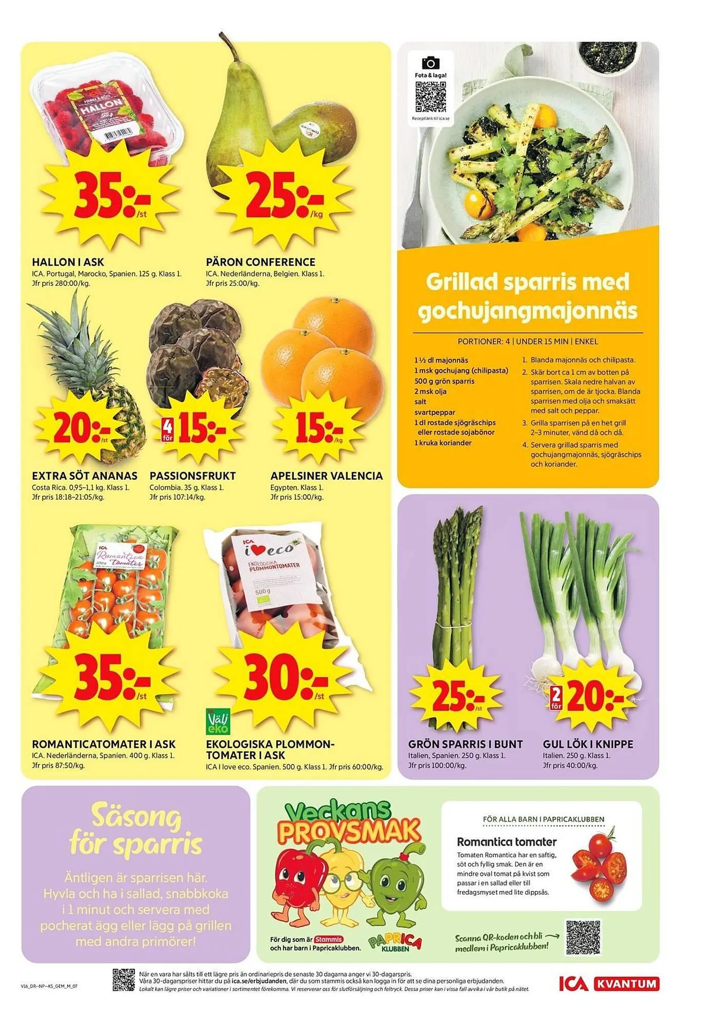 ICA Kvantum reklamblad från 14 april till 21 april 2025 - Reklamblad sidor 7