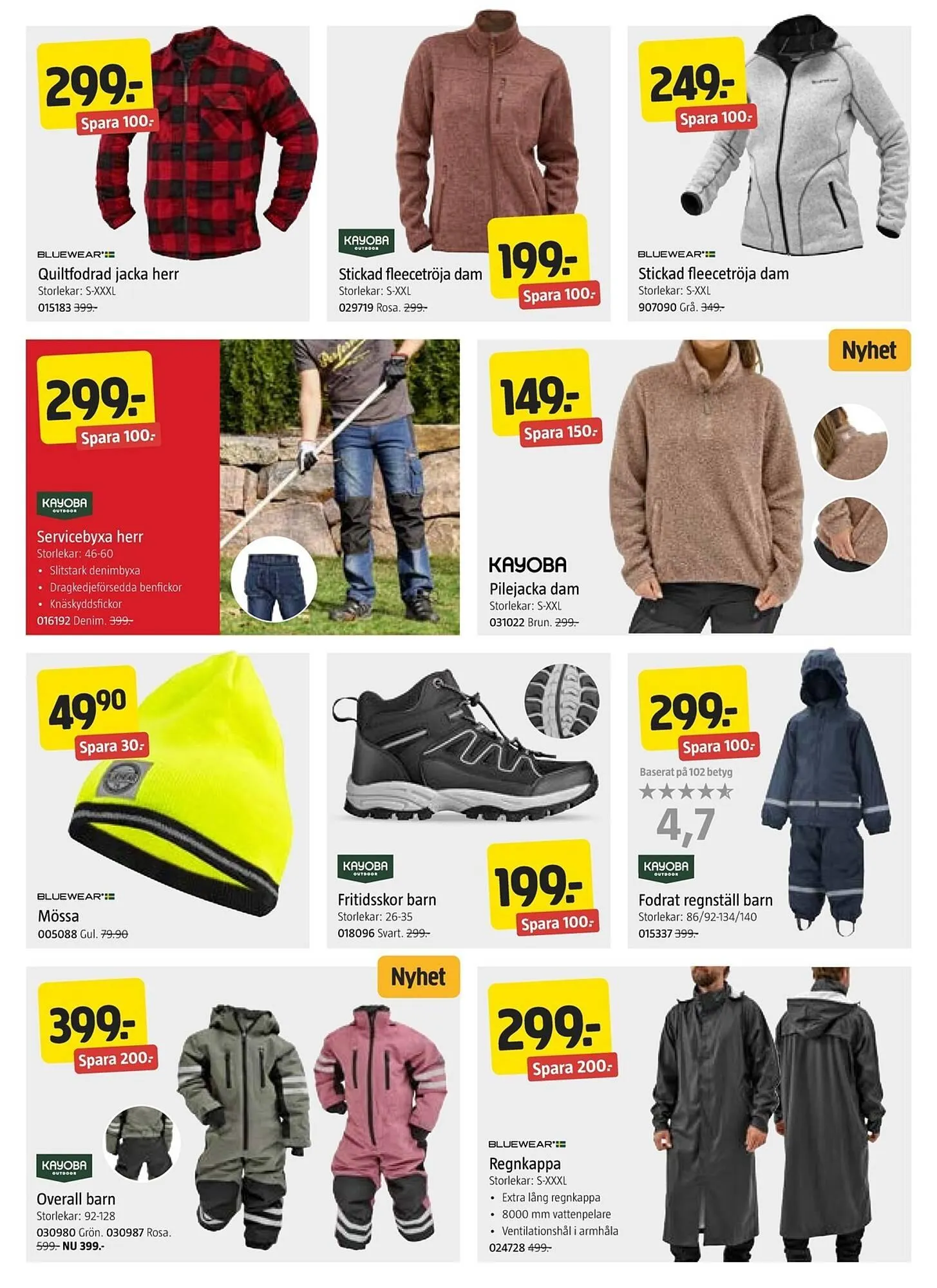 Jula reklamblad från 2 oktober till 15 oktober 2025 - Reklamblad sidor 7