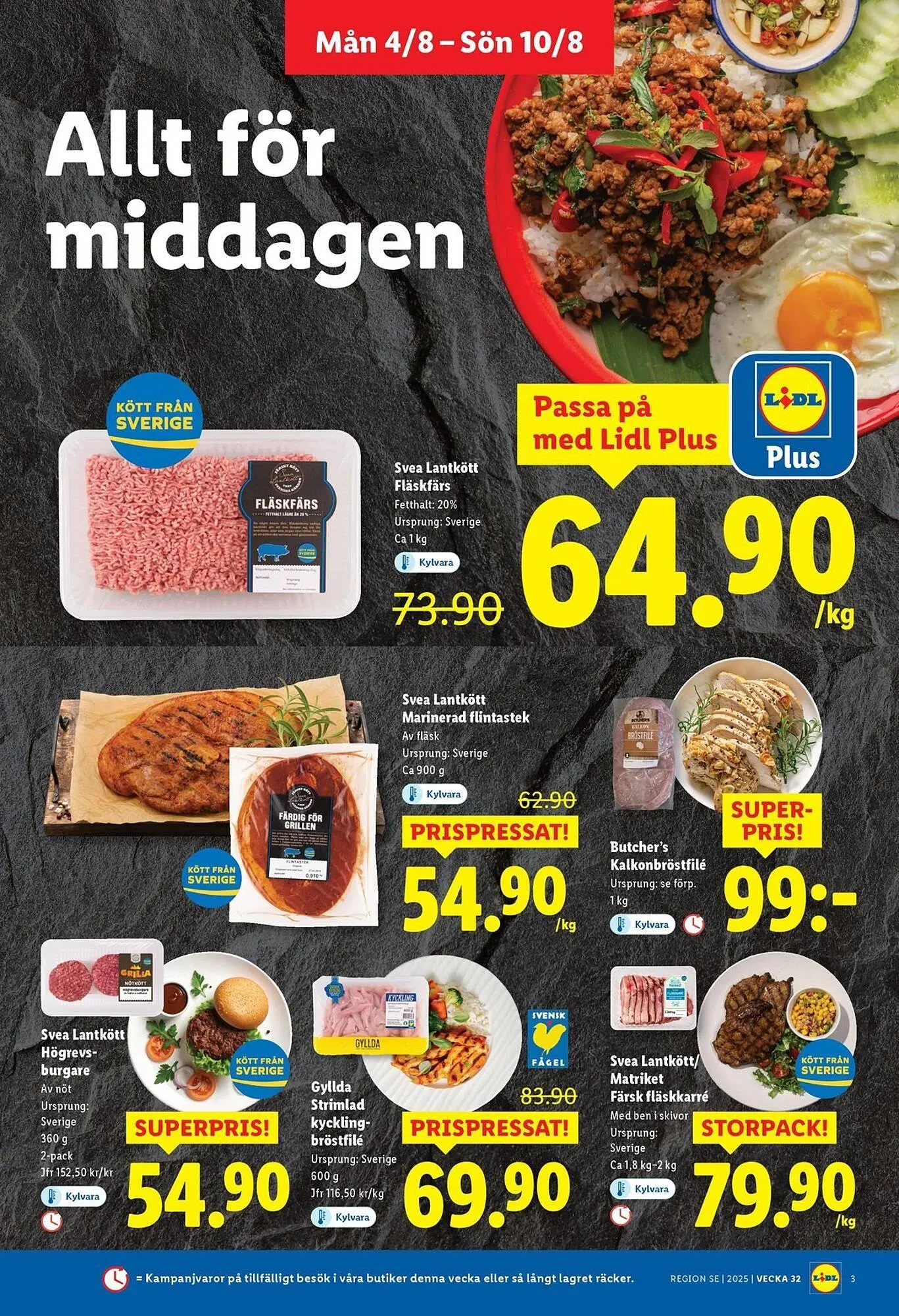 Lidl reklamblad från 4 augusti till 10 augusti 2025 - Reklamblad sidor 3