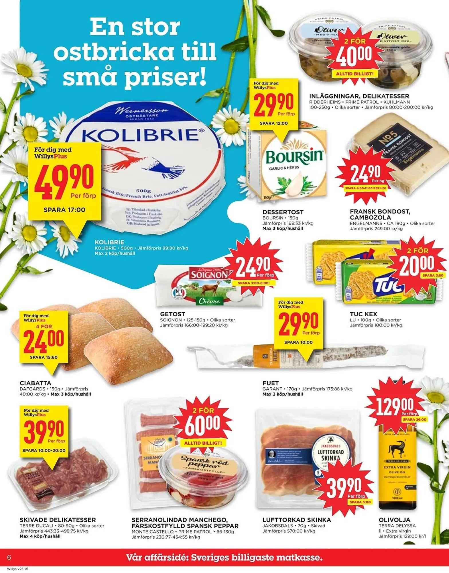 Willys reklamblad från 16 juni till 22 juni 2025 - Reklamblad sidor 6