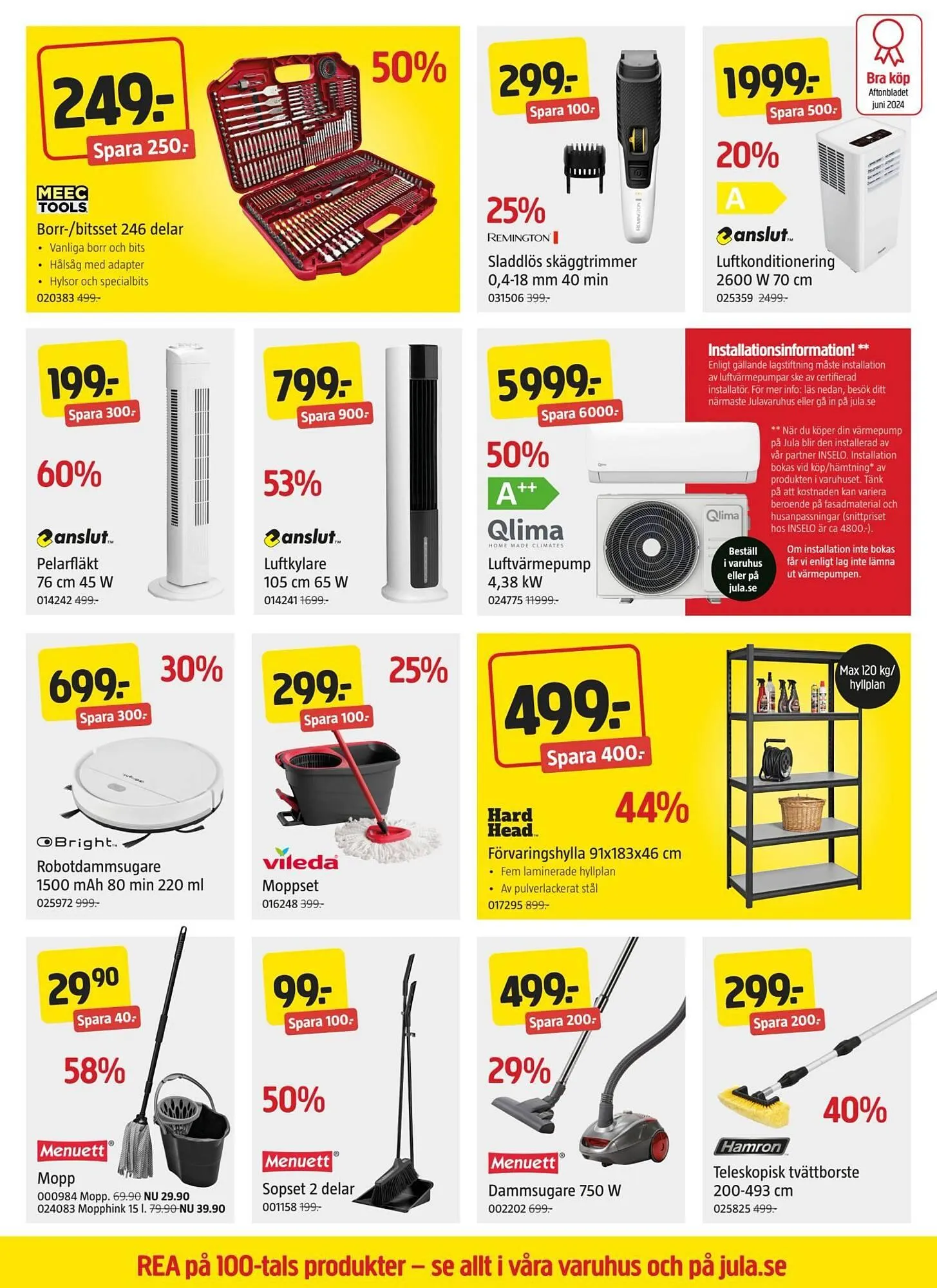 Jula reklamblad från 7 augusti till 3 september 2025 - Reklamblad sidor 4
