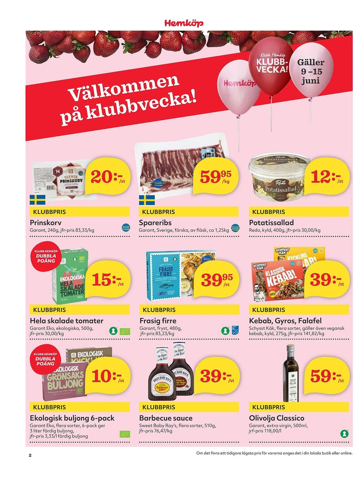 Östenssons reklamblad från 9 juni till 15 juni 2025 - Reklamblad sidor 2