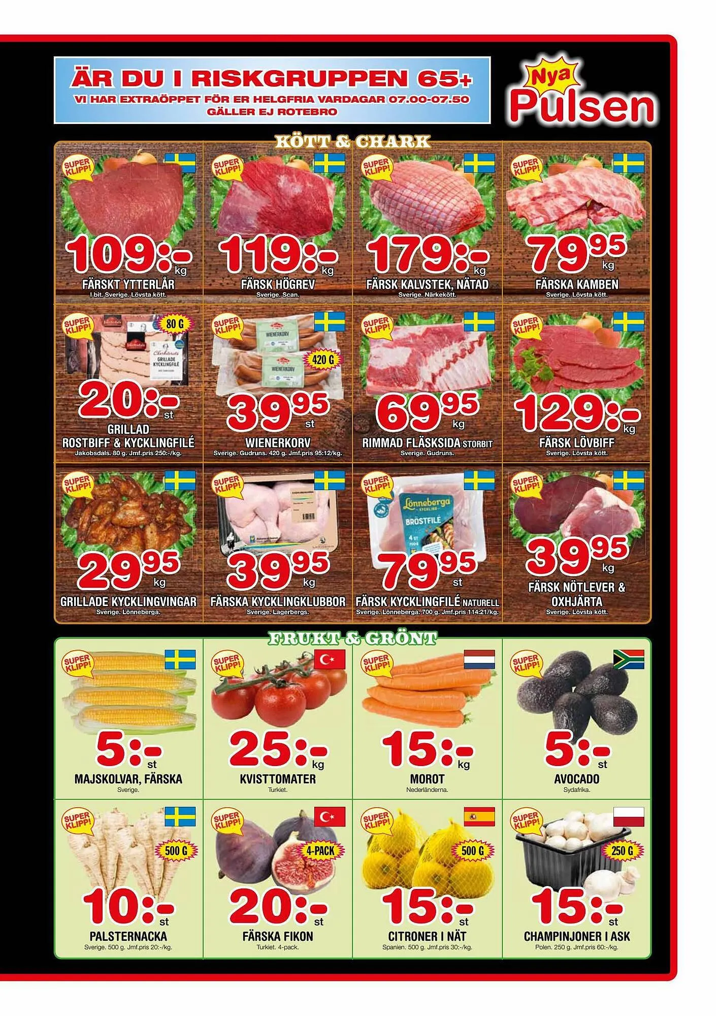 Nya Pulsen reklamblad från 25 september till 1 oktober 2023 - Reklamblad sidor 3