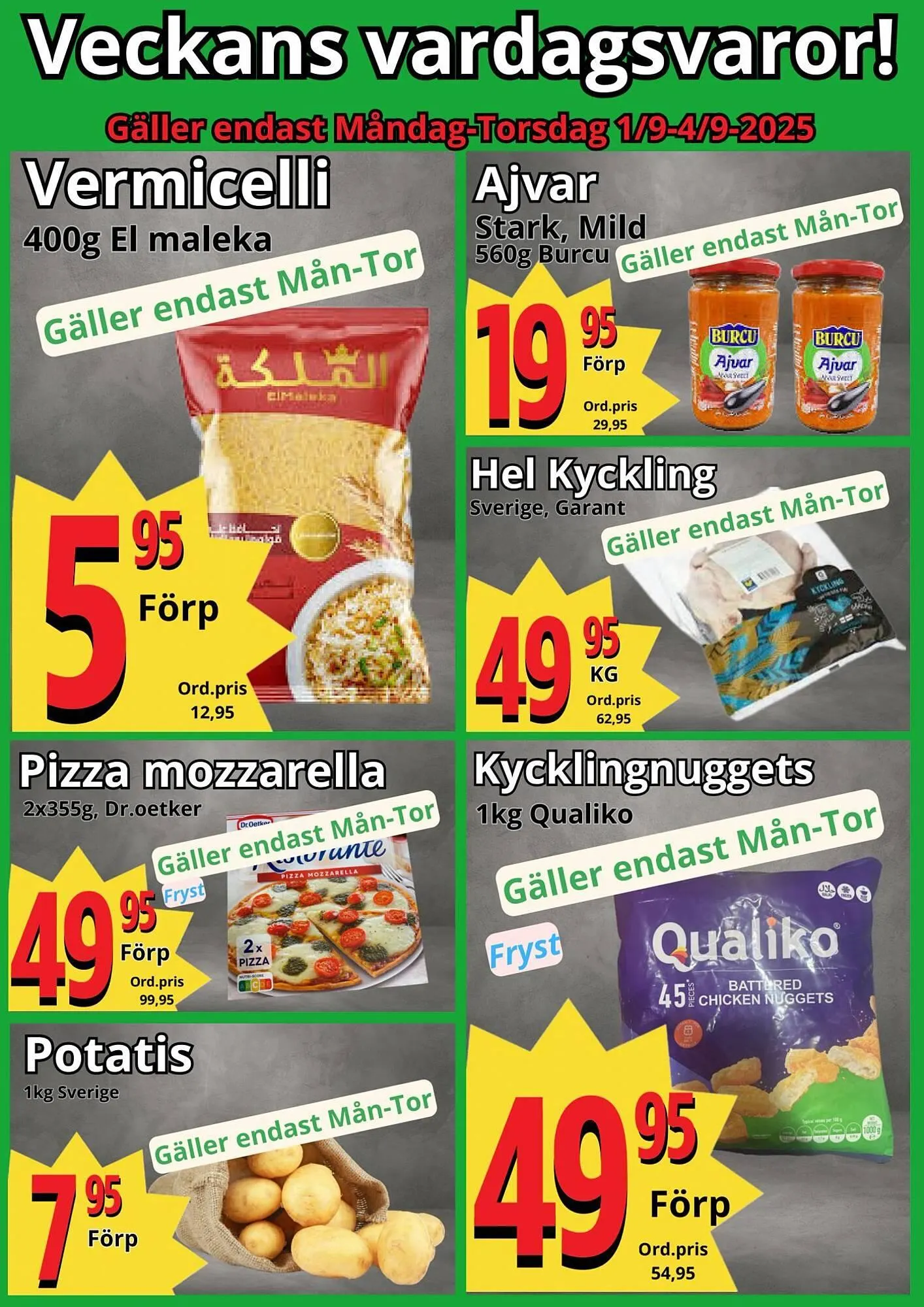 Supergrossen reklamblad från 1 september till 7 september 2025 - Reklamblad sidor 2