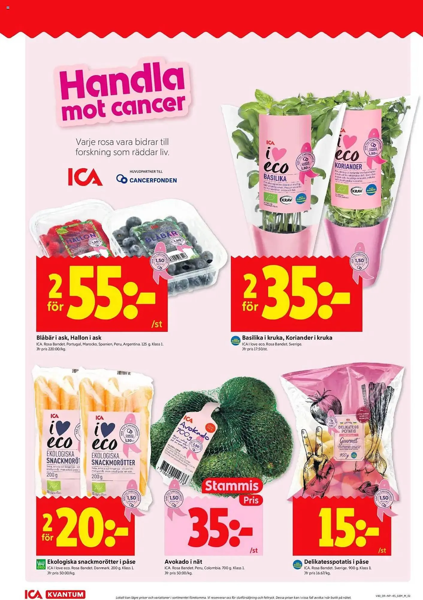 ICA Kvantum reklamblad från 29 september till 5 oktober 2025 - Reklamblad sidor 2