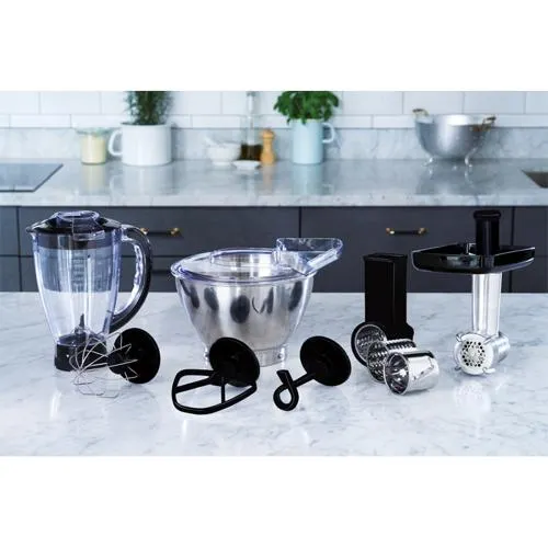 Grönsaksskärare, köttkvarn samt mixer
