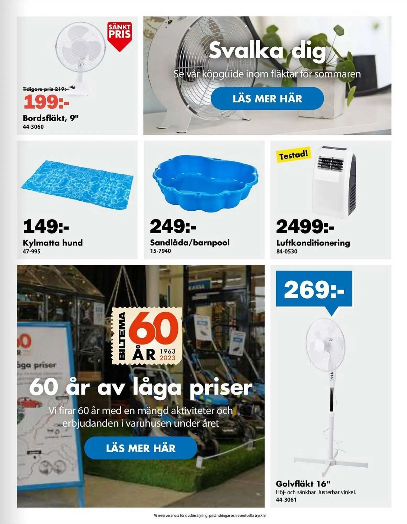 Biltema reklamblad från 1 juli till 31 juli 2023 - Reklamblad sidor 7