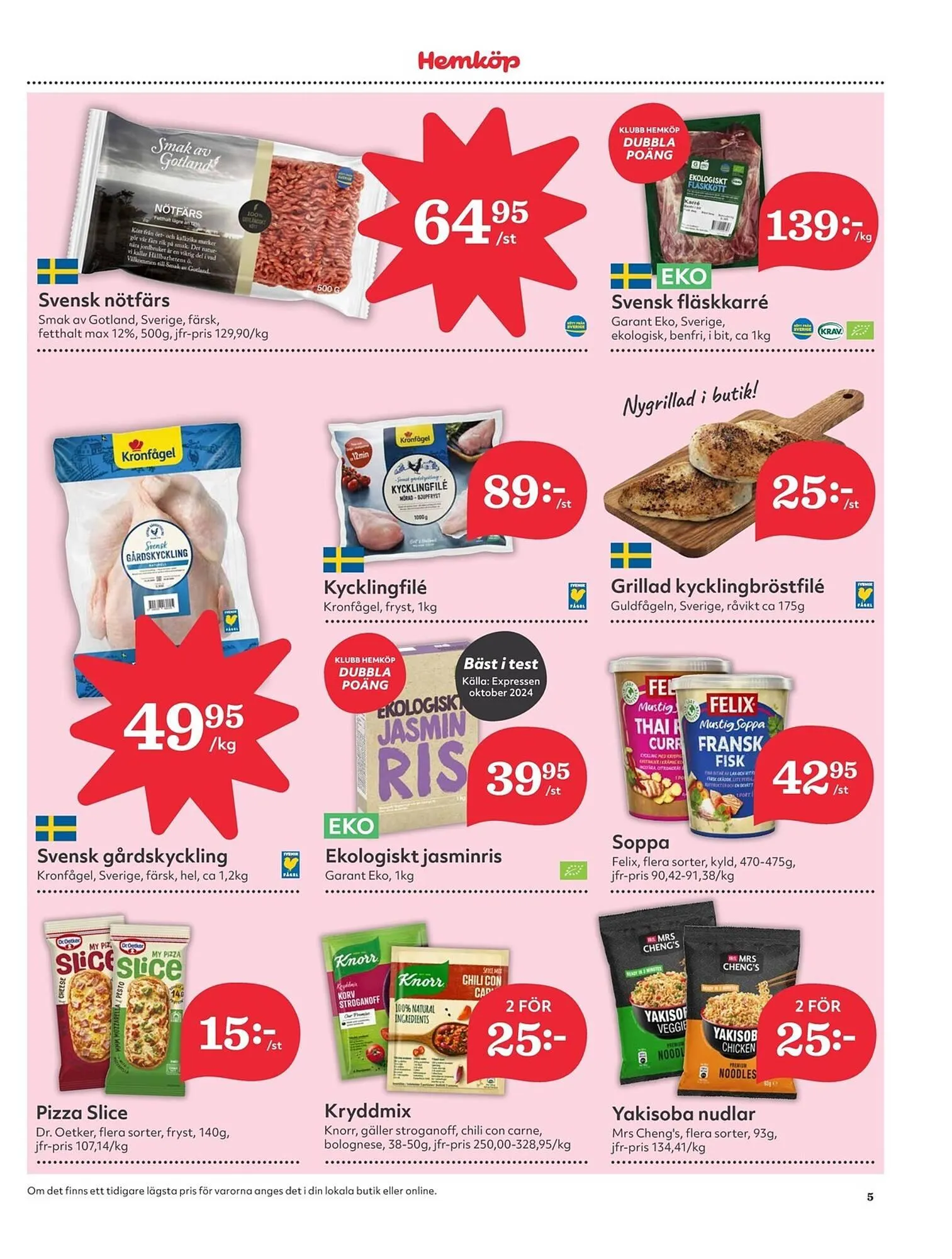 Hemköp reklamblad från 3 februari till 9 februari 2025 - Reklamblad sidor 5