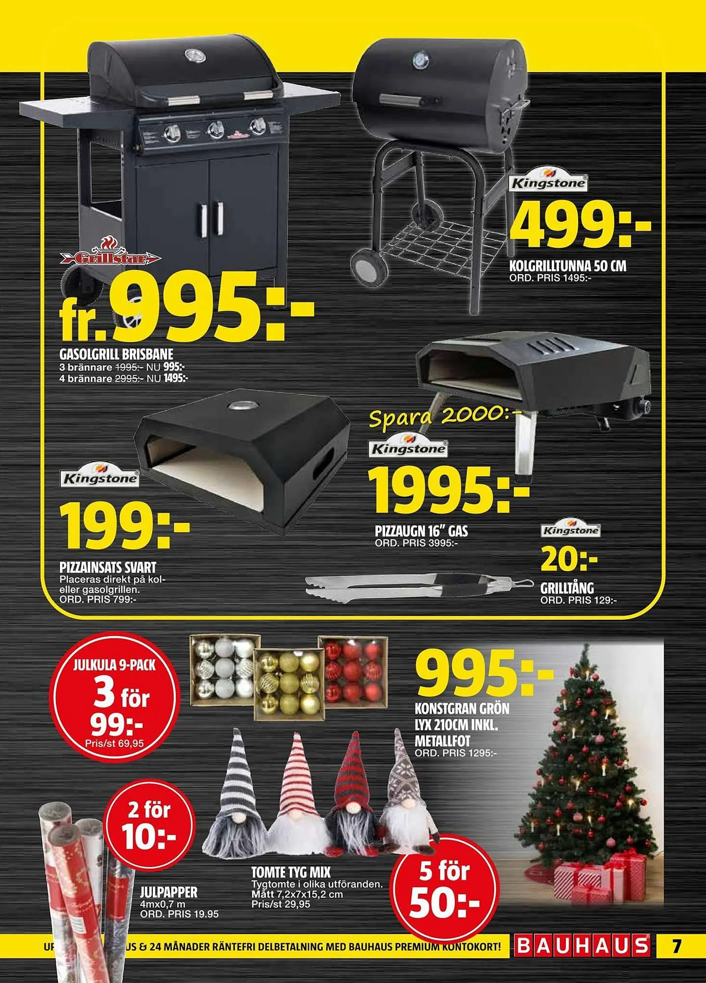 Bauhaus reklamblad från 19 november till 27 november 2023 - Reklamblad sidor 7