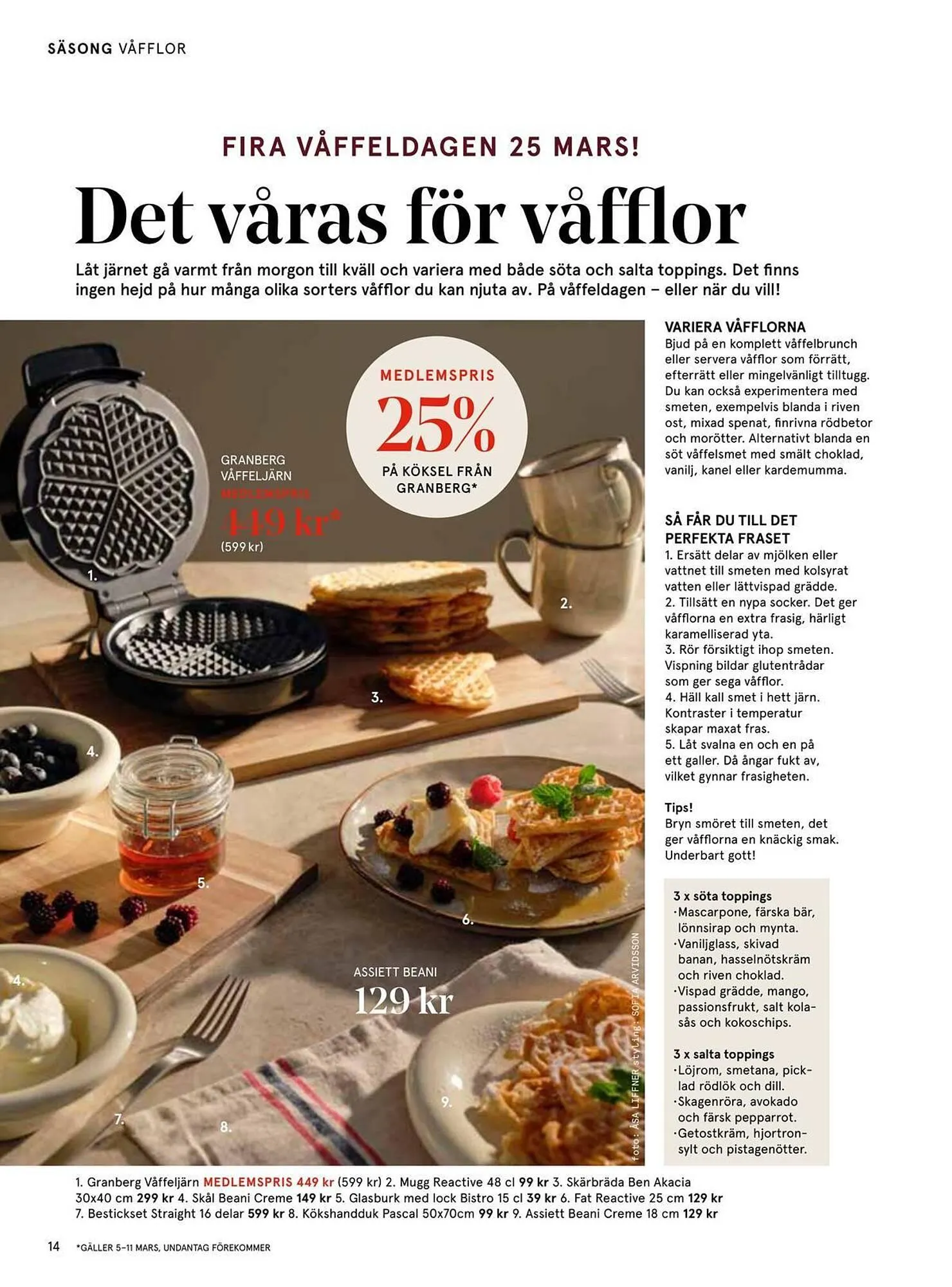 Åhléns reklamblad från 5 mars till 25 mars 2025 - Reklamblad sidor 14