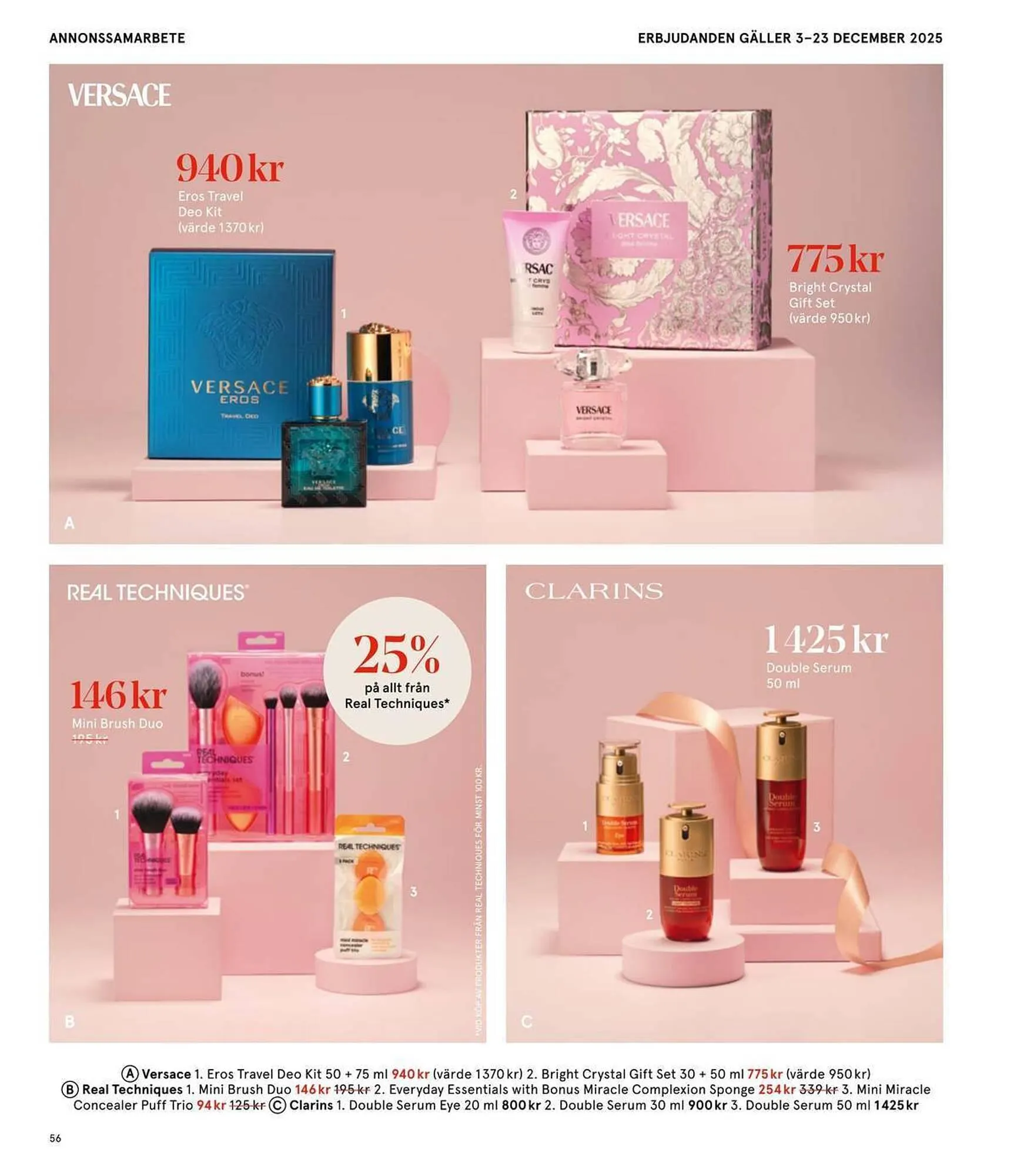 Åhléns reklamblad från 25 november till 11 december 2025 - Reklamblad sidor 56