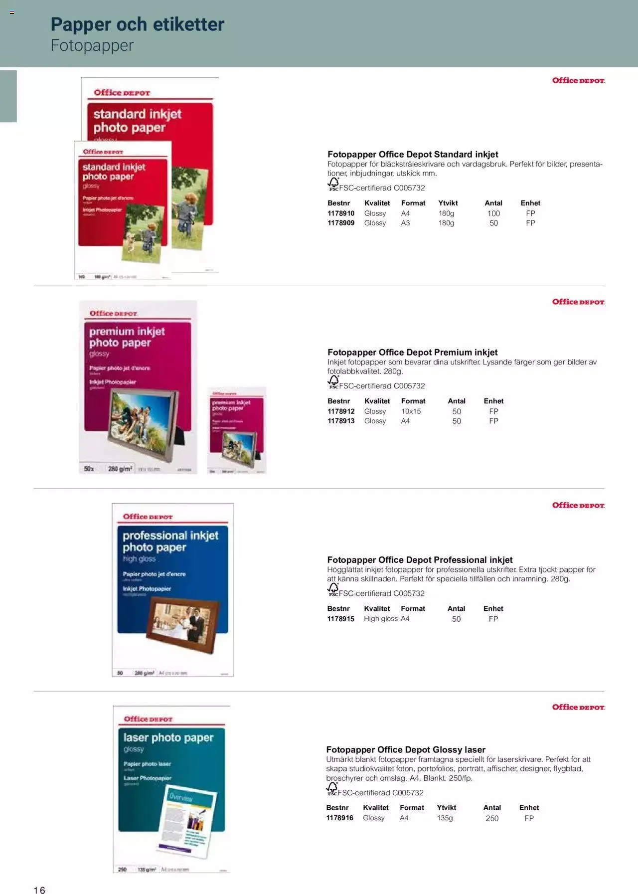 Office Depot - Kontorskatalog 2023 från 7 februari till 31 december 2023 - Reklamblad sidor 18