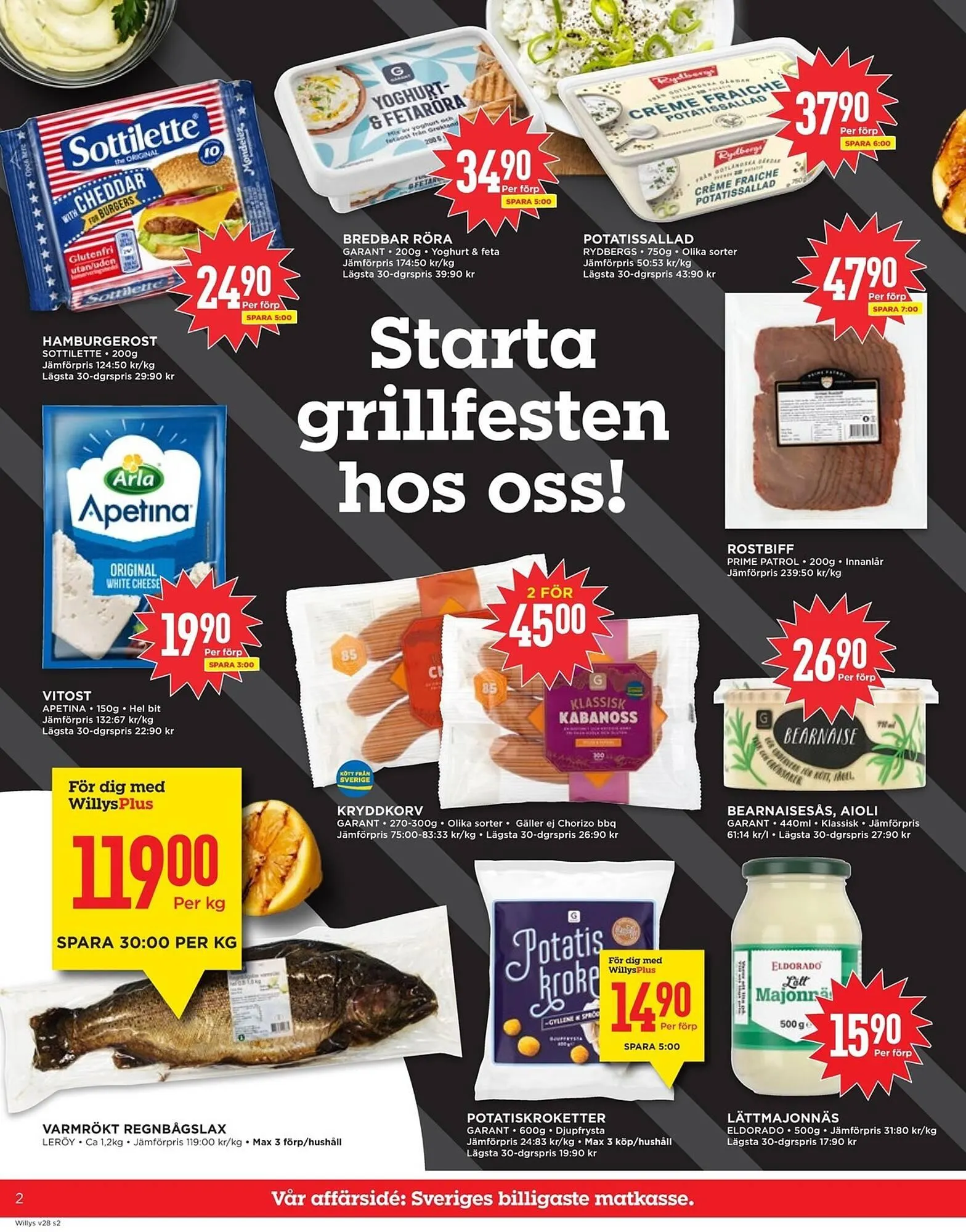 Willys reklamblad från 7 juli till 13 juli 2025 - Reklamblad sidor 2