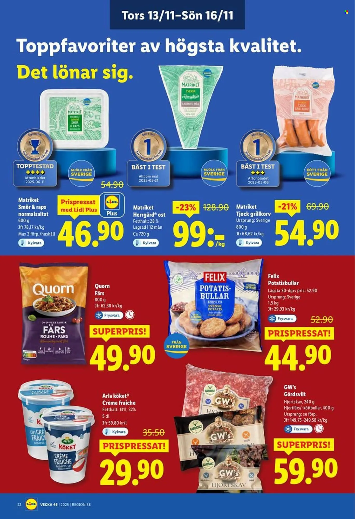 Lidl reklamblad från 10 november till 16 november 2025 - Reklamblad sidor 25