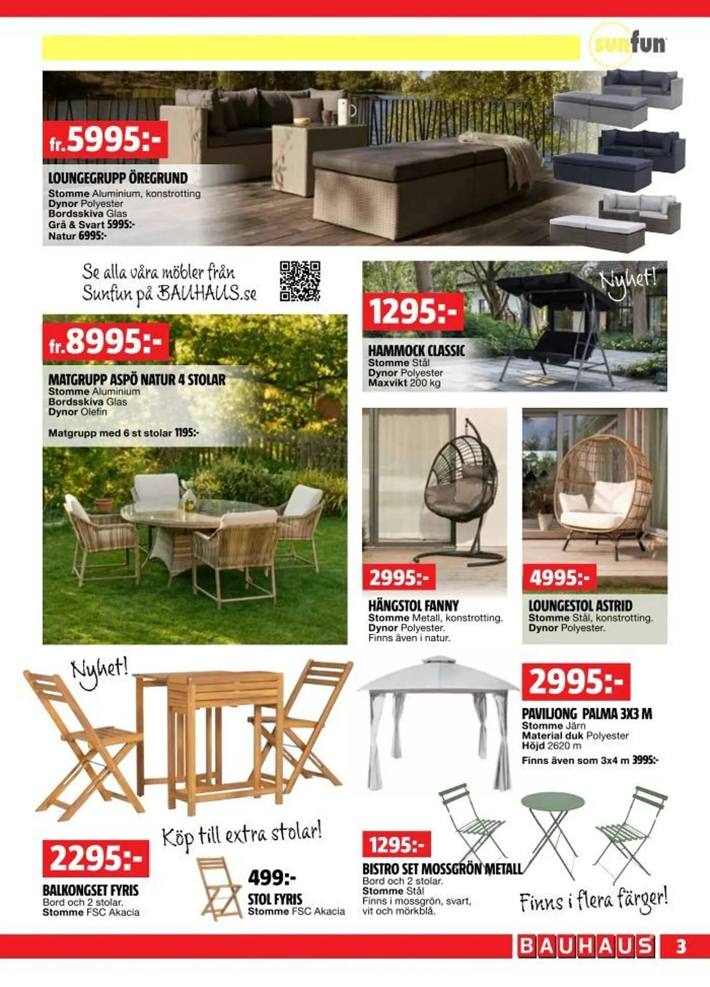 Bauhaus reklamblad från 28 april till 11 maj 2025 - Reklamblad sidor 3