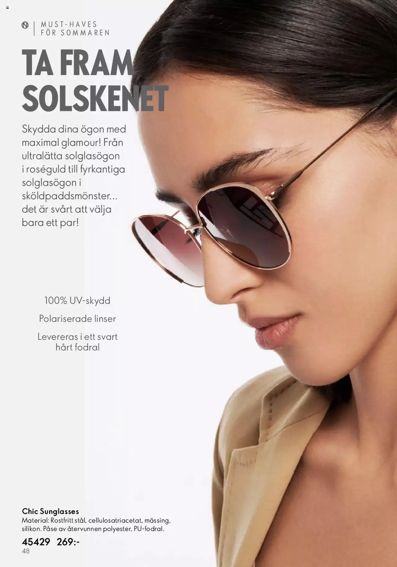 Oriflame - Norrsken Summer Collection från 17 maj till 25 oktober 2023 - Reklamblad sidor 48