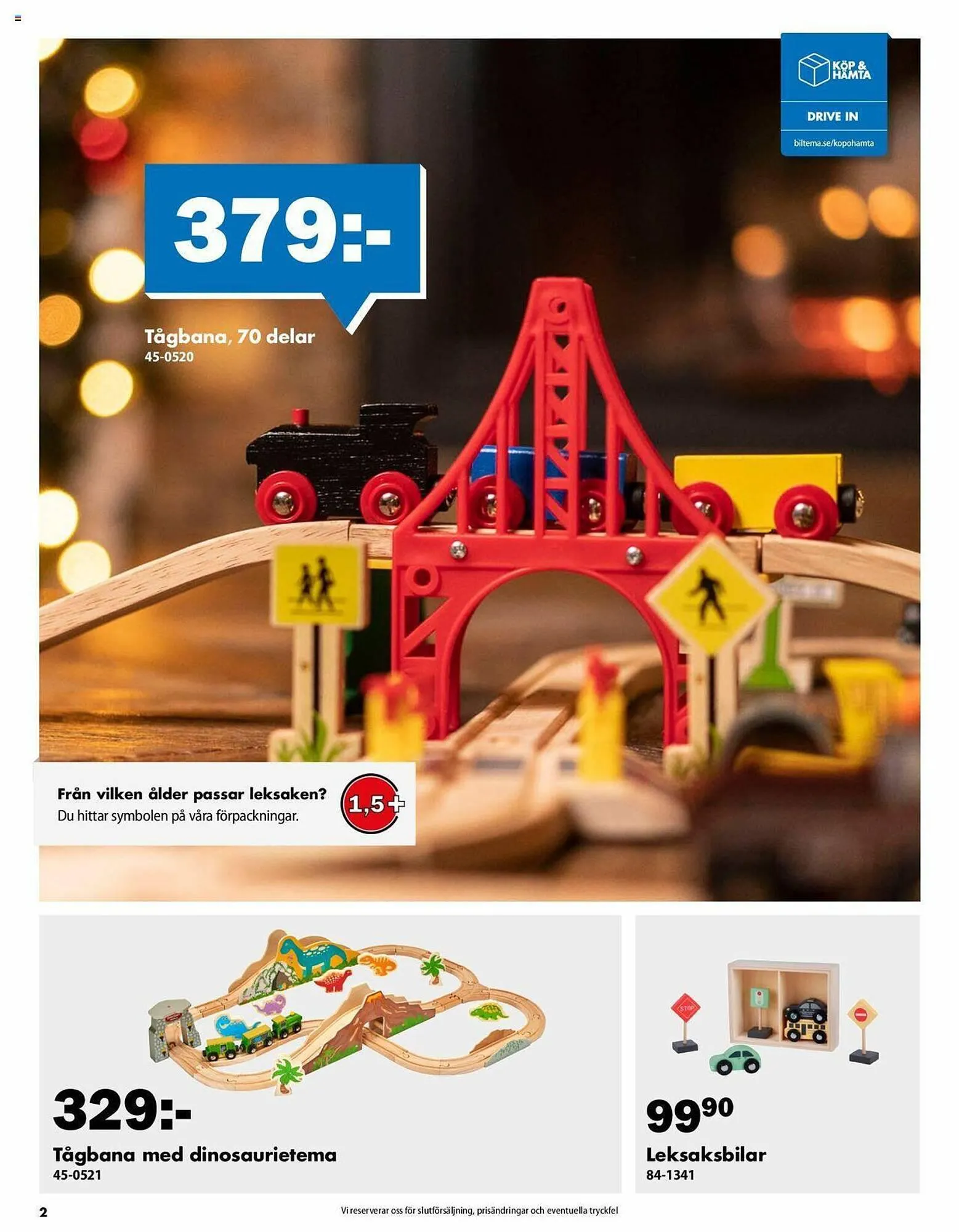 Biltema reklamblad från 24 november till 24 december 2023 - Reklamblad sidor 2