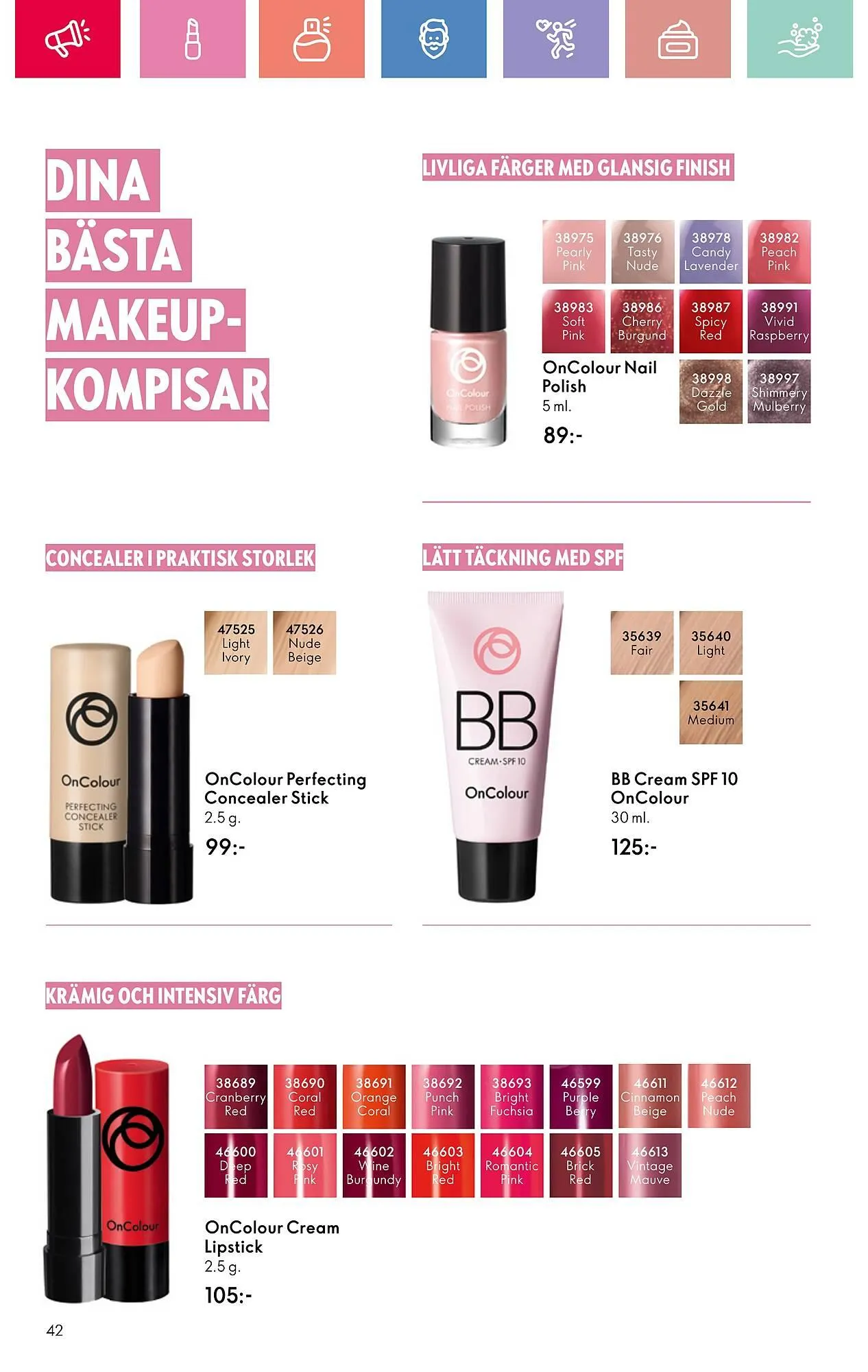 Oriflame reklamblad från 13 juli till 2 augusti 2025 - Reklamblad sidor 42