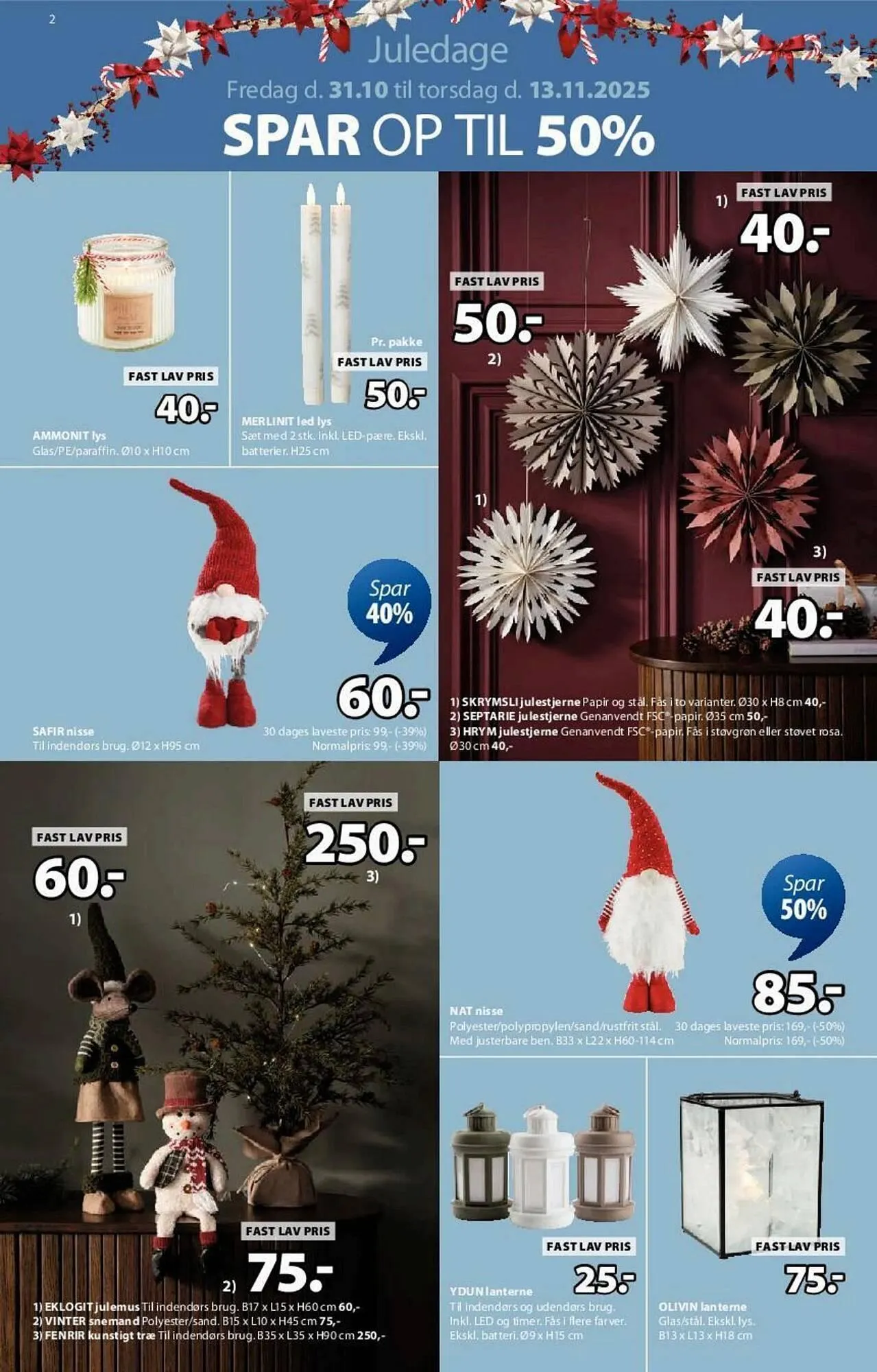 JYSK reklamblad från 31 oktober till 13 november 2025 - Reklamblad sidor 2