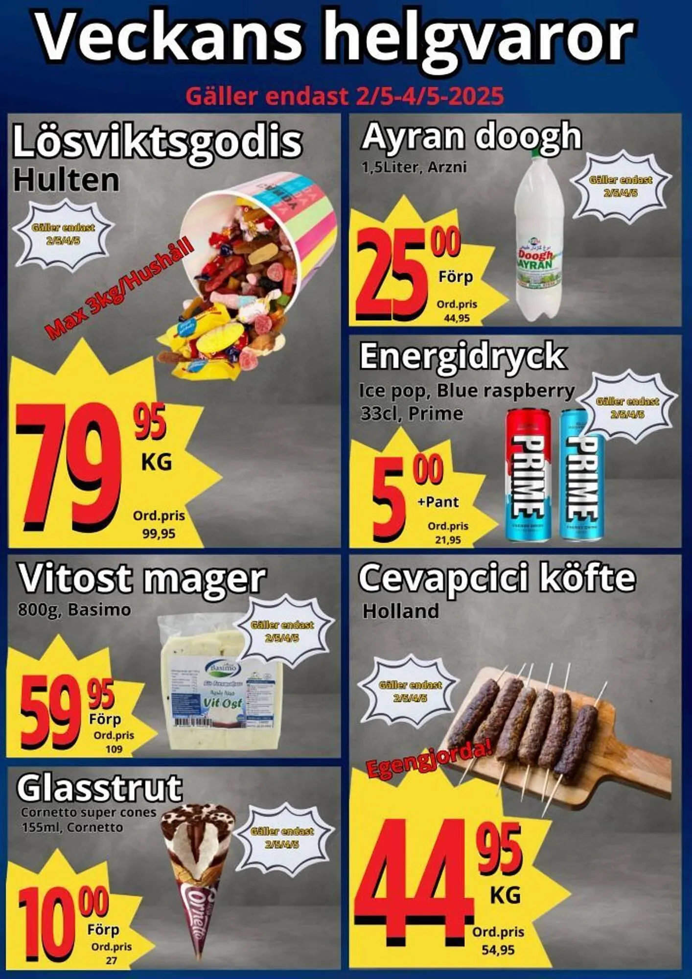 Supergrossen reklamblad från 28 april till 4 maj 2025 - Reklamblad sidor 12