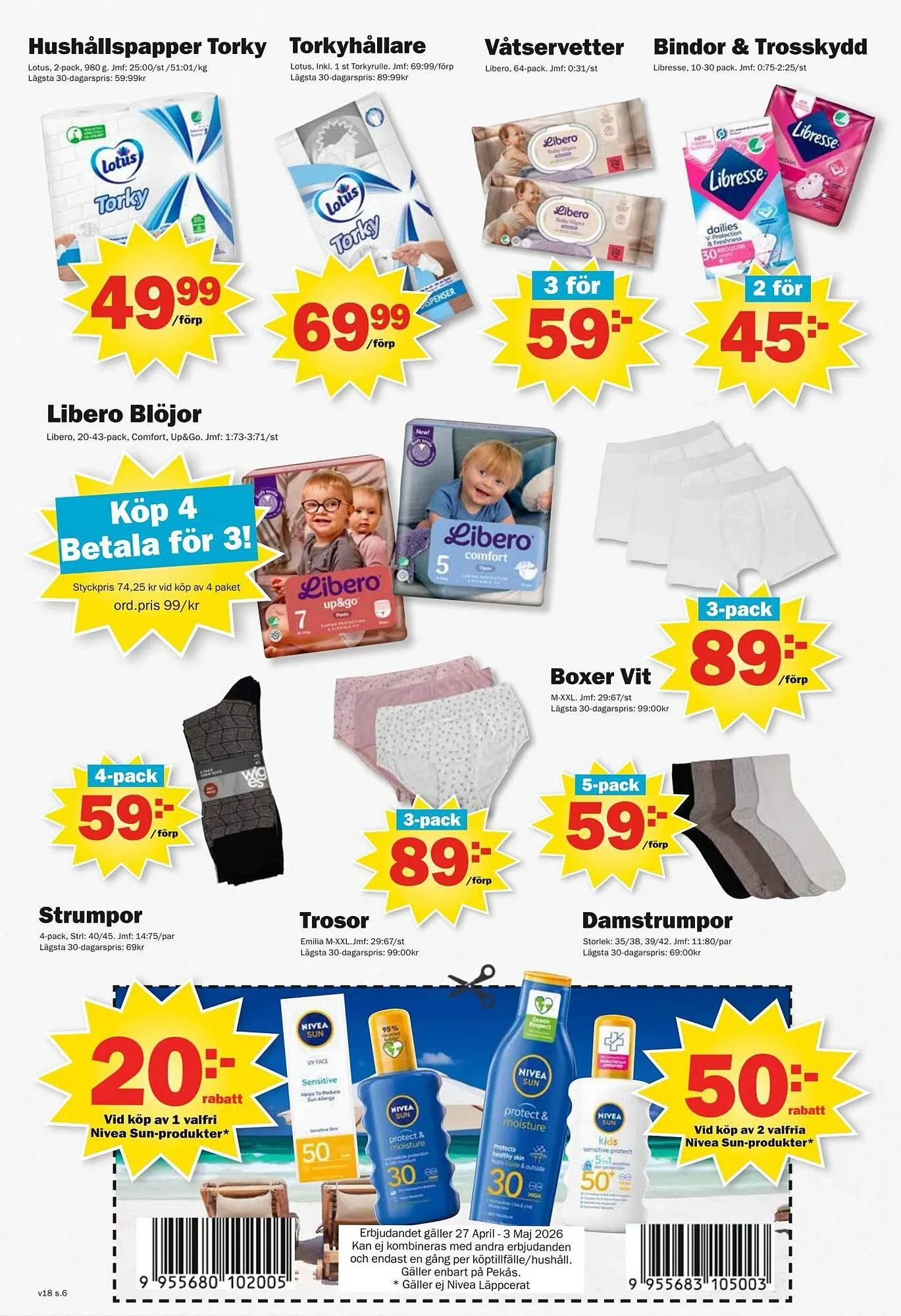 Pekås reklamblad från 27 april till 4 maj 2026 - Reklamblad sidor 6