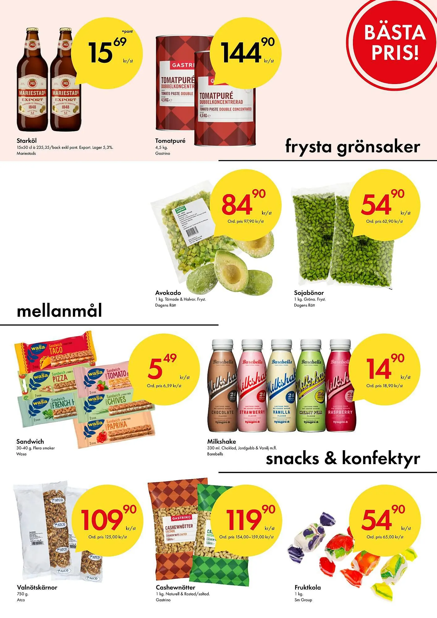 Snabbgross reklamblad från 9 oktober till 22 oktober 2023 - Reklamblad sidor 7