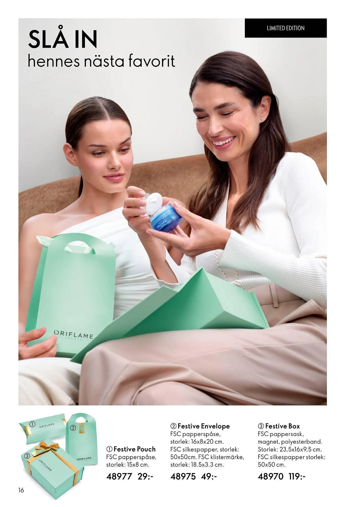 Oriflame reklamblad från 13 maj till 2 juni 2026 - Reklamblad sidor 16