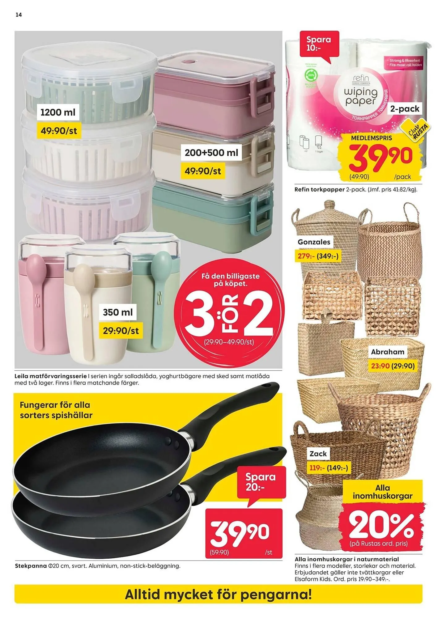 Rusta reklamblad från 6 oktober till 13 oktober 2025 - Reklamblad sidor 14