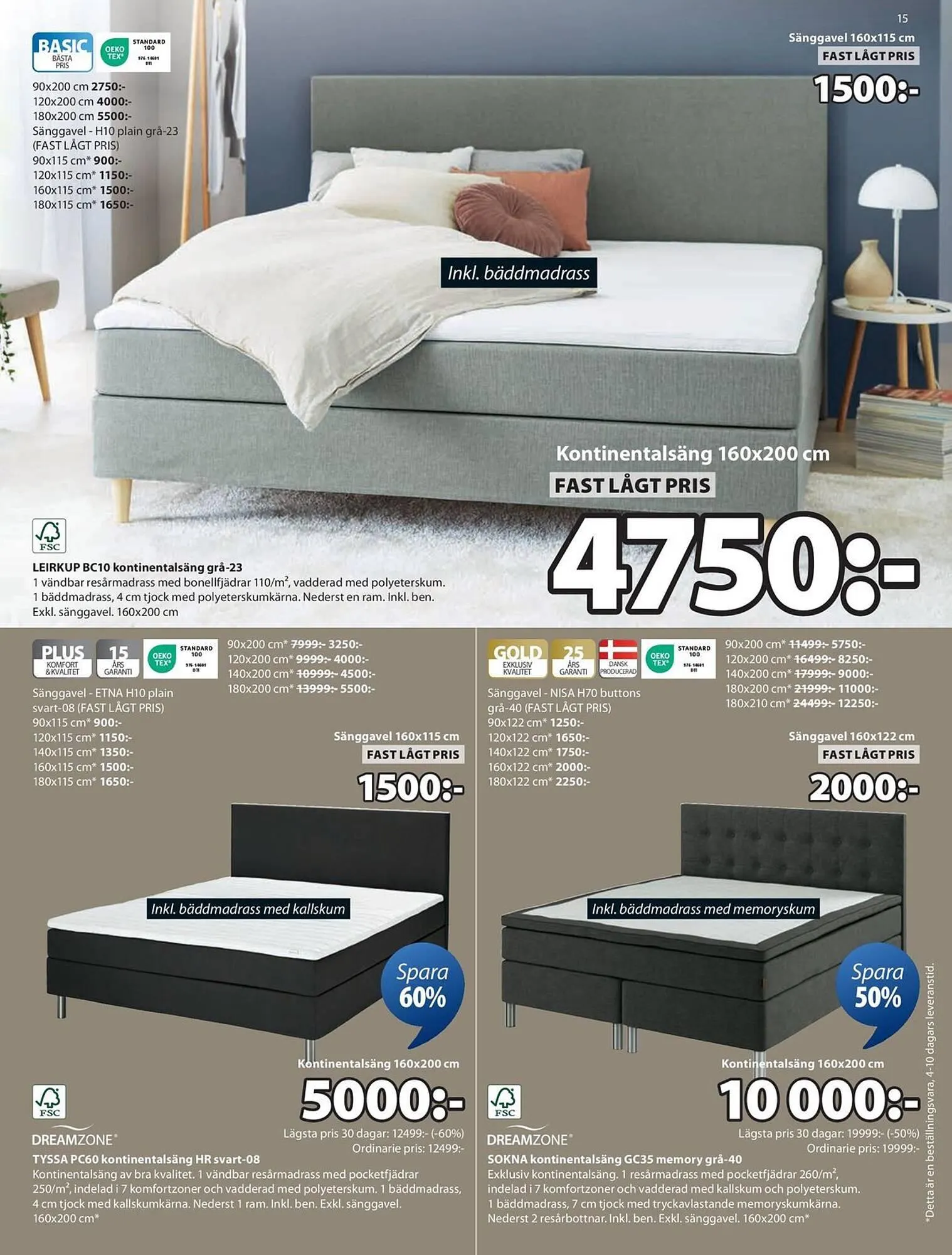 JYSK reklamblad från 9 september till 15 september 2025 - Reklamblad sidor 16