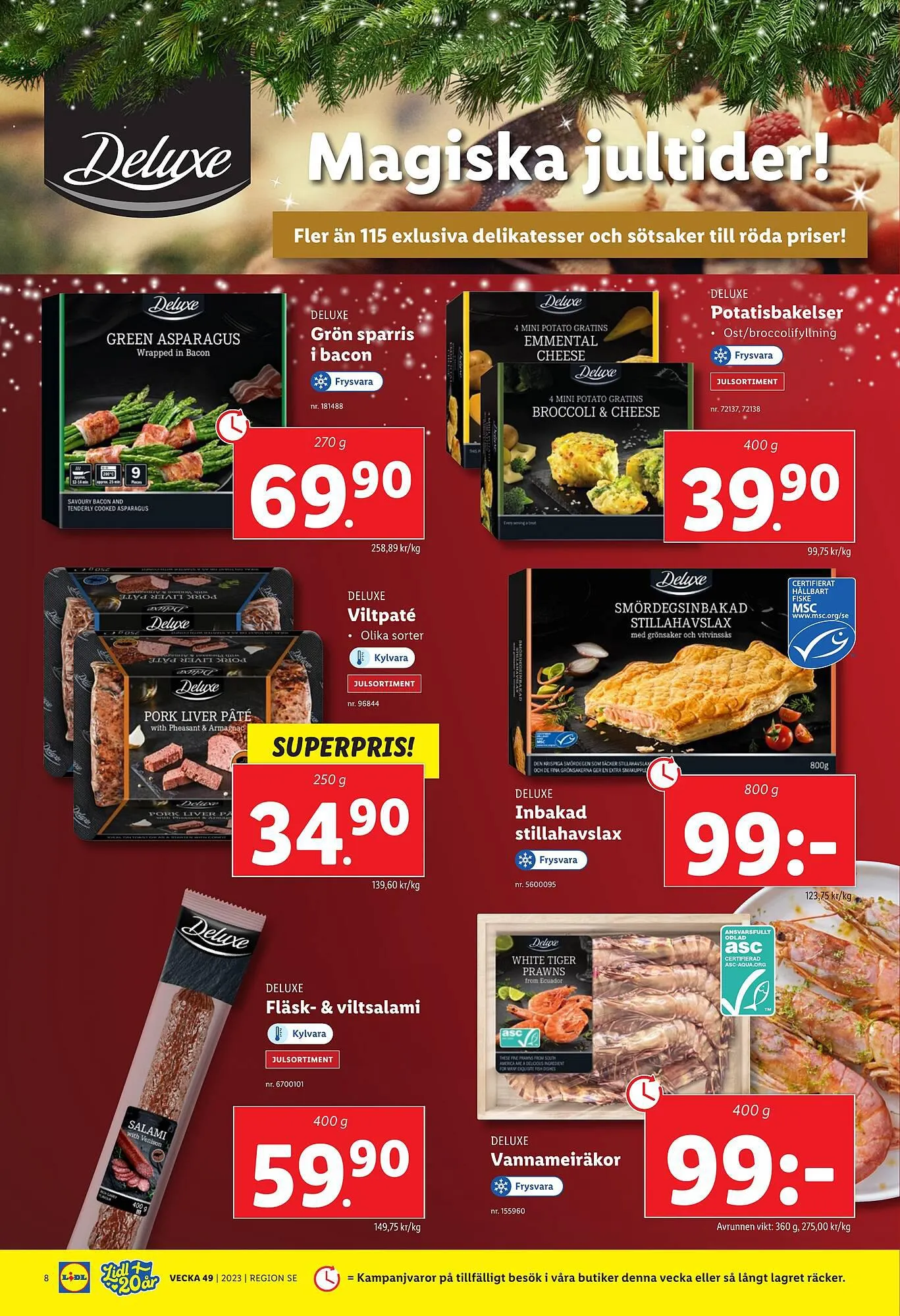 Lidl reklamblad från 4 december till 10 december 2023 - Reklamblad sidor 8