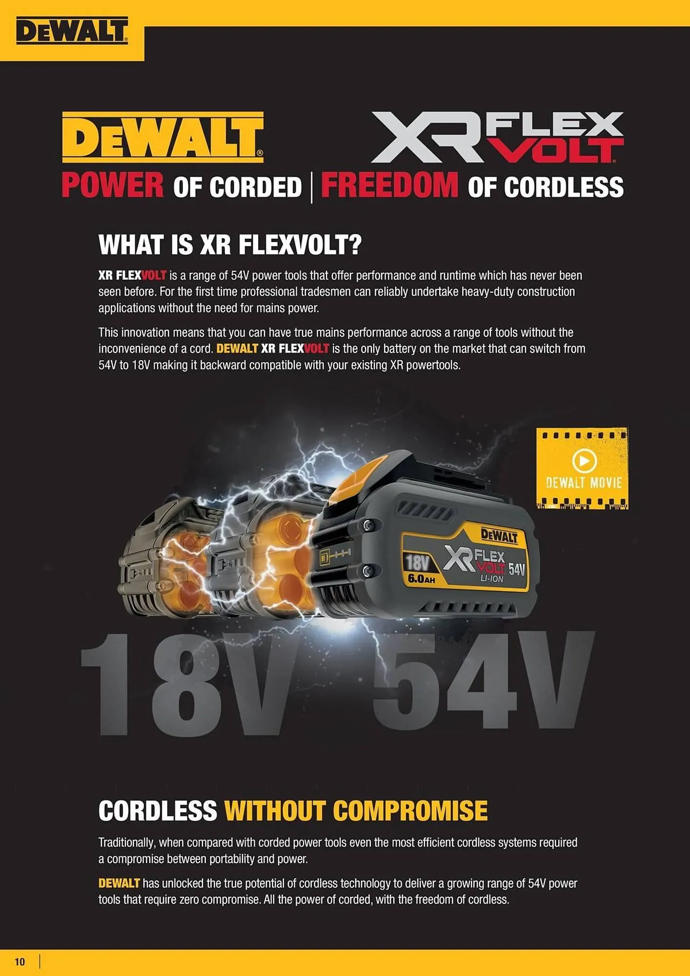 Dewalt reklamblad från 4 april till 10 april 2025 - Reklamblad sidor 10