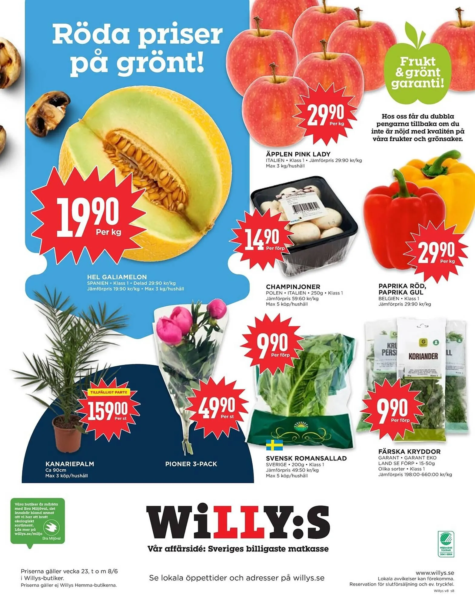 Willys reklamblad från 2 juni till 8 juni 2025 - Reklamblad sidor 8