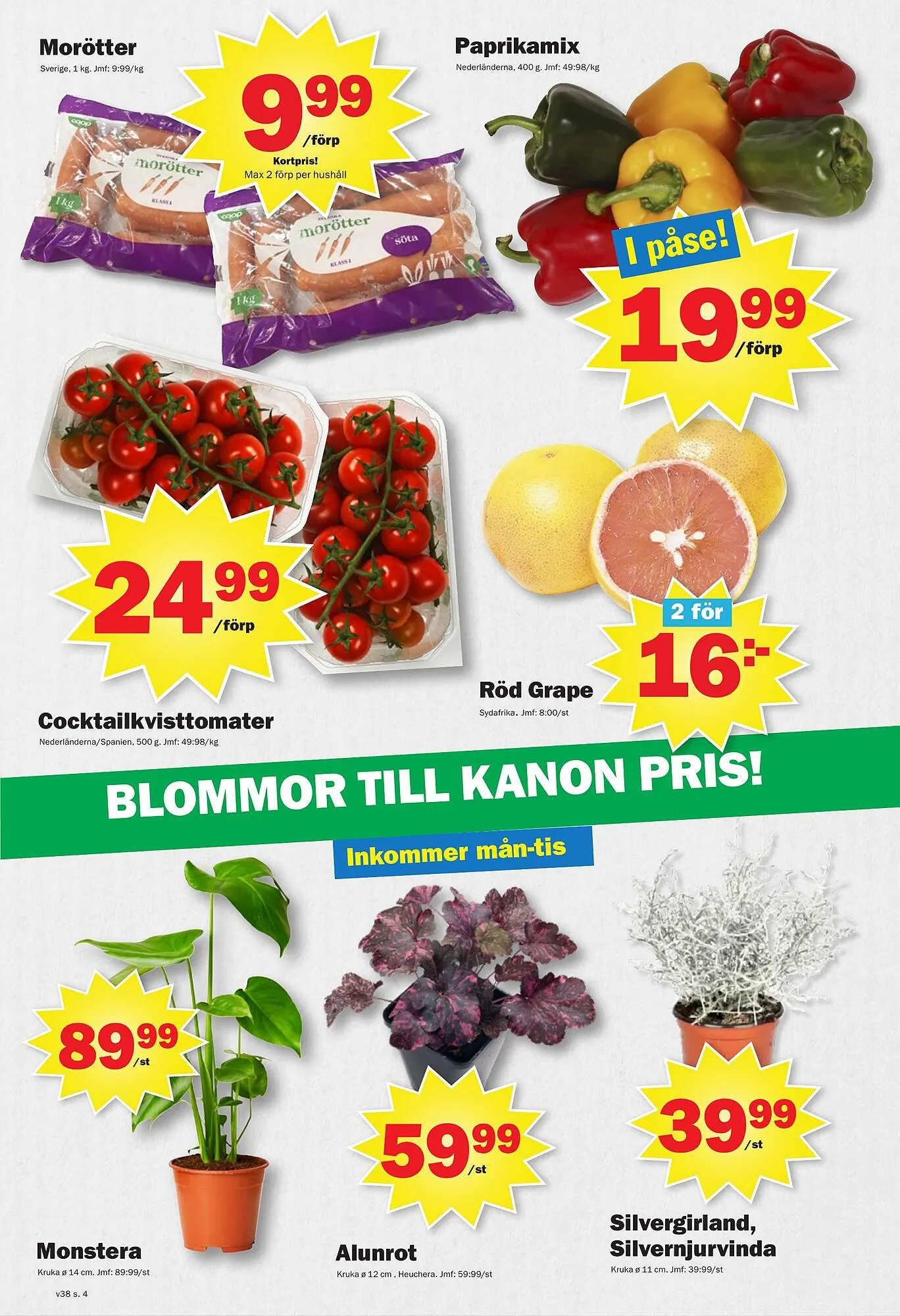 Pekås reklamblad från 18 september till 24 september 2023 - Reklamblad sidor 4