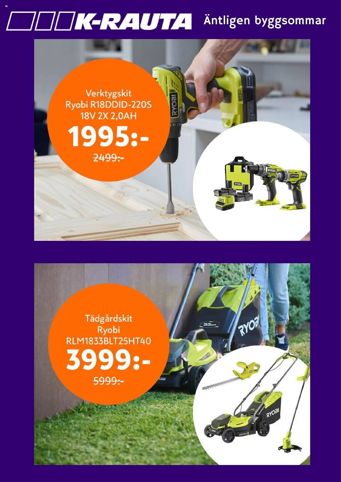 K-rauta reklamblad från 23 juli till 31 oktober 2024 - Reklamblad sidor 6