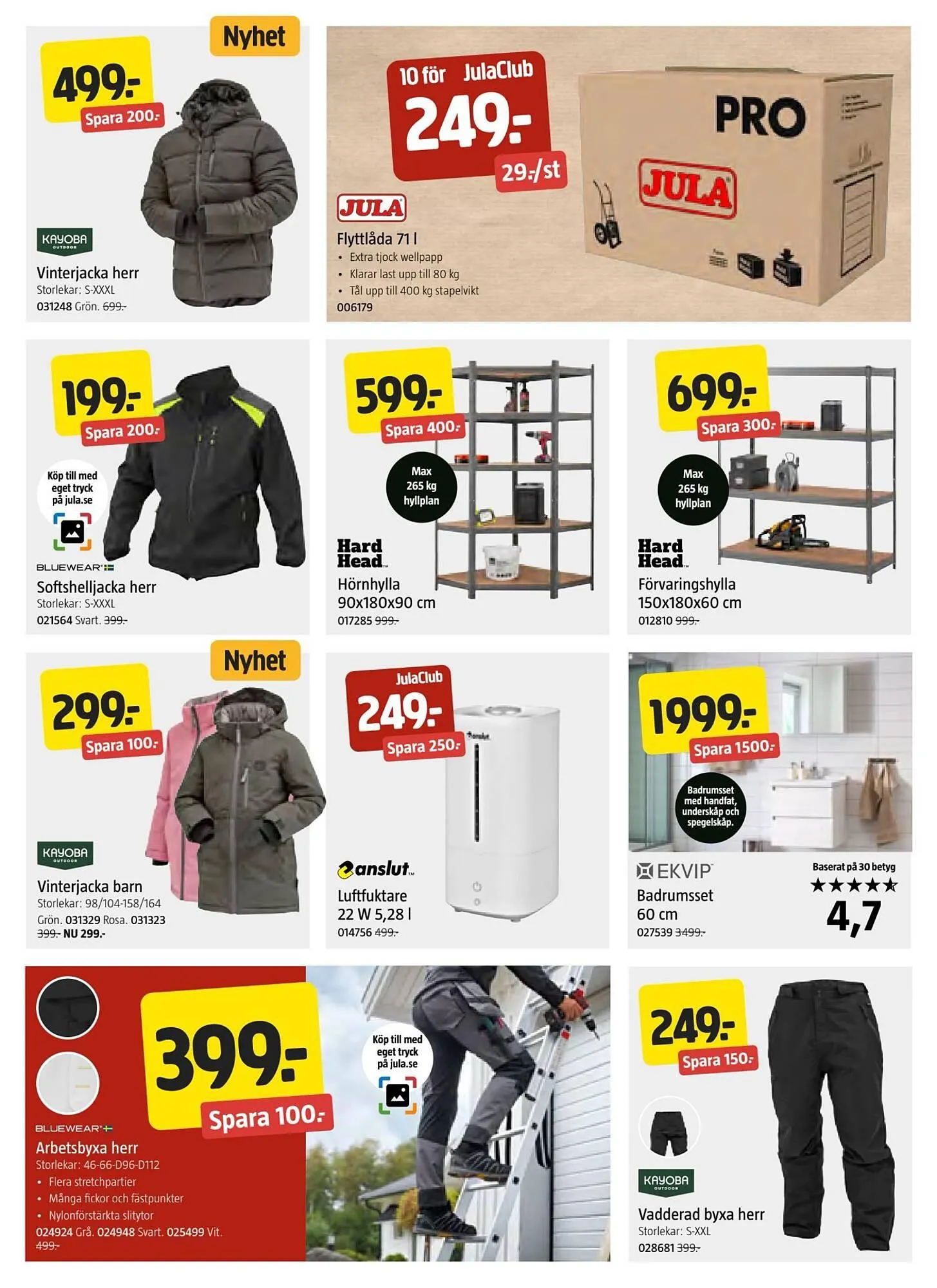 Jula reklamblad från 30 oktober till 12 november 2025 - Reklamblad sidor 7