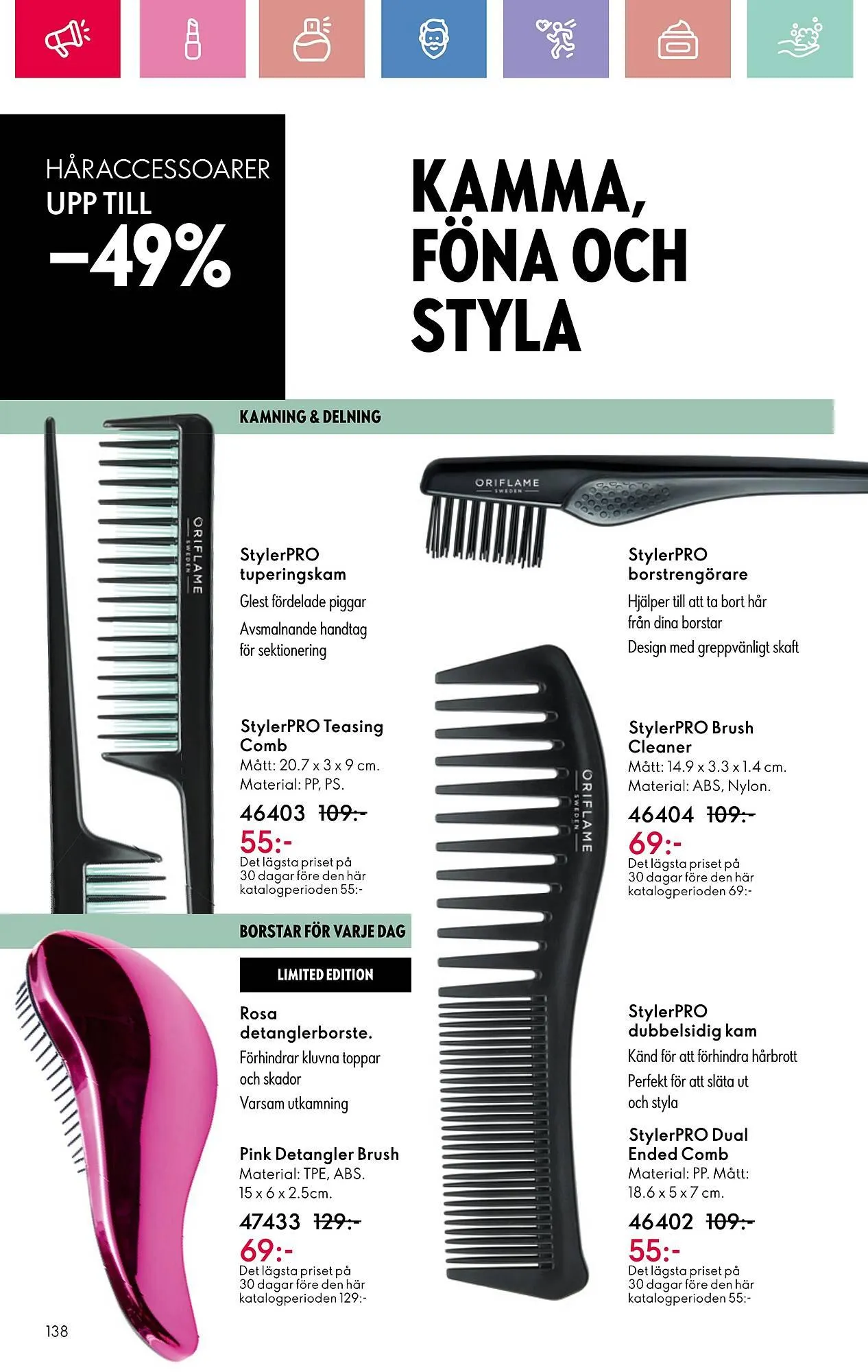 Oriflame reklamblad från 20 april till 9 maj 2025 - Reklamblad sidor 138