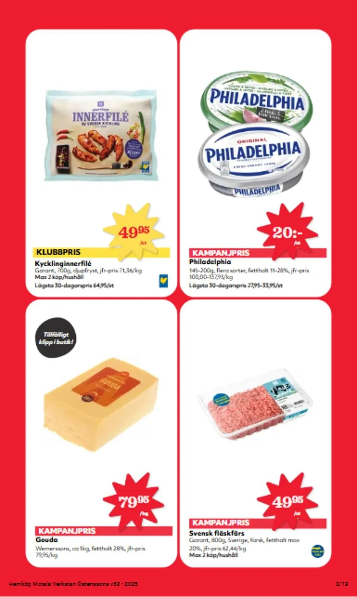 Östenssons reklamblad från 22 december till 28 december 2025 - Reklamblad sidor 2