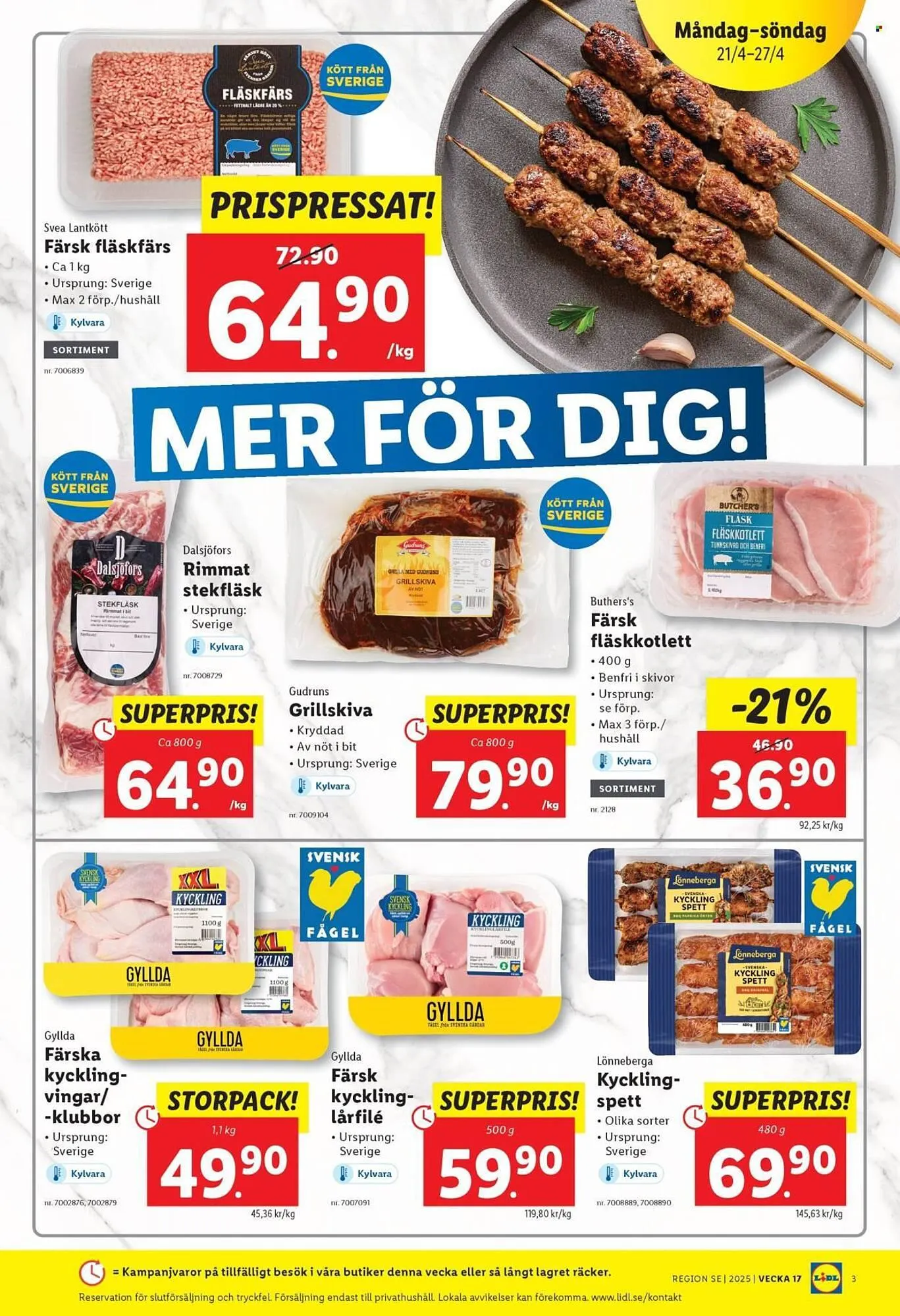 Lidl reklamblad från 21 april till 27 april 2025 - Reklamblad sidor 3
