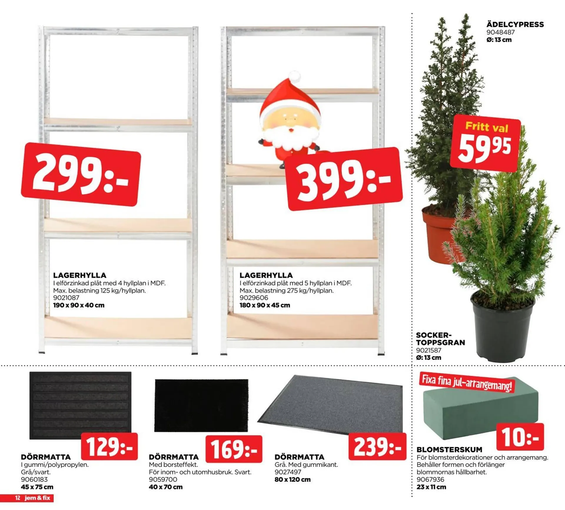 Jem&Fix reklamblad från 17 november till 23 november 2025 - Reklamblad sidor 12