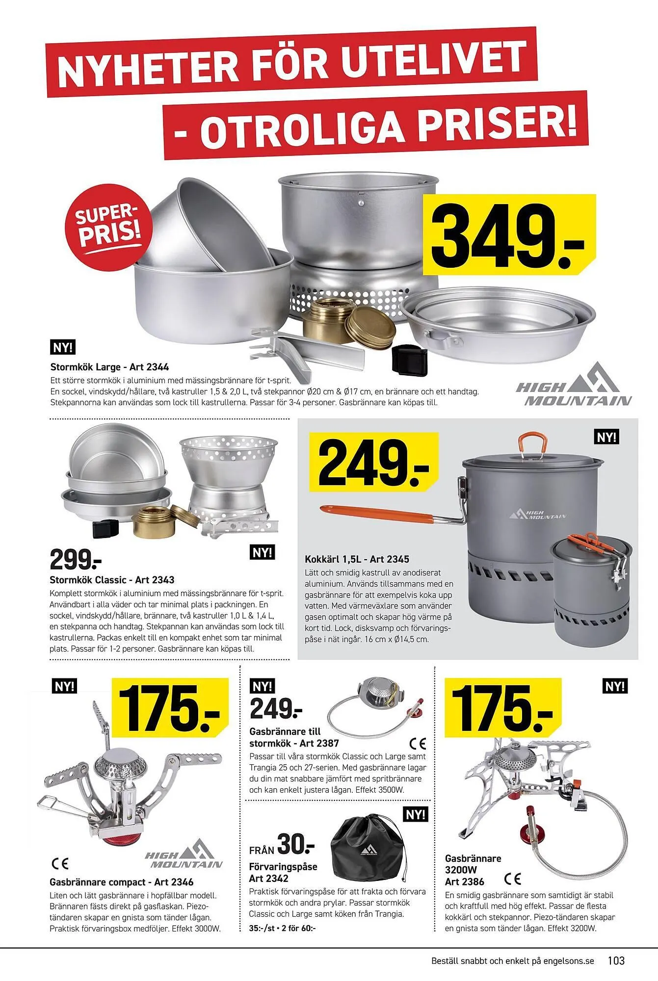 Engelsons reklamblad från 17 mars till 24 mars 2025 - Reklamblad sidor 103