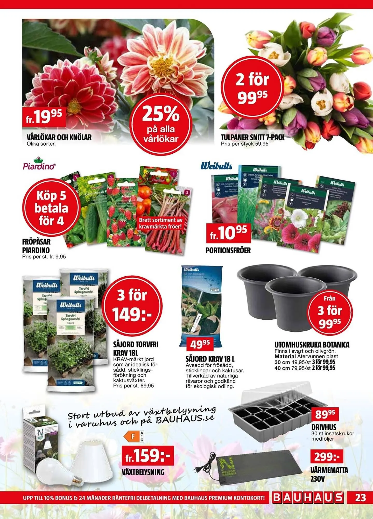Bauhaus reklamblad från 3 mars till 16 mars 2025 - Reklamblad sidor 23
