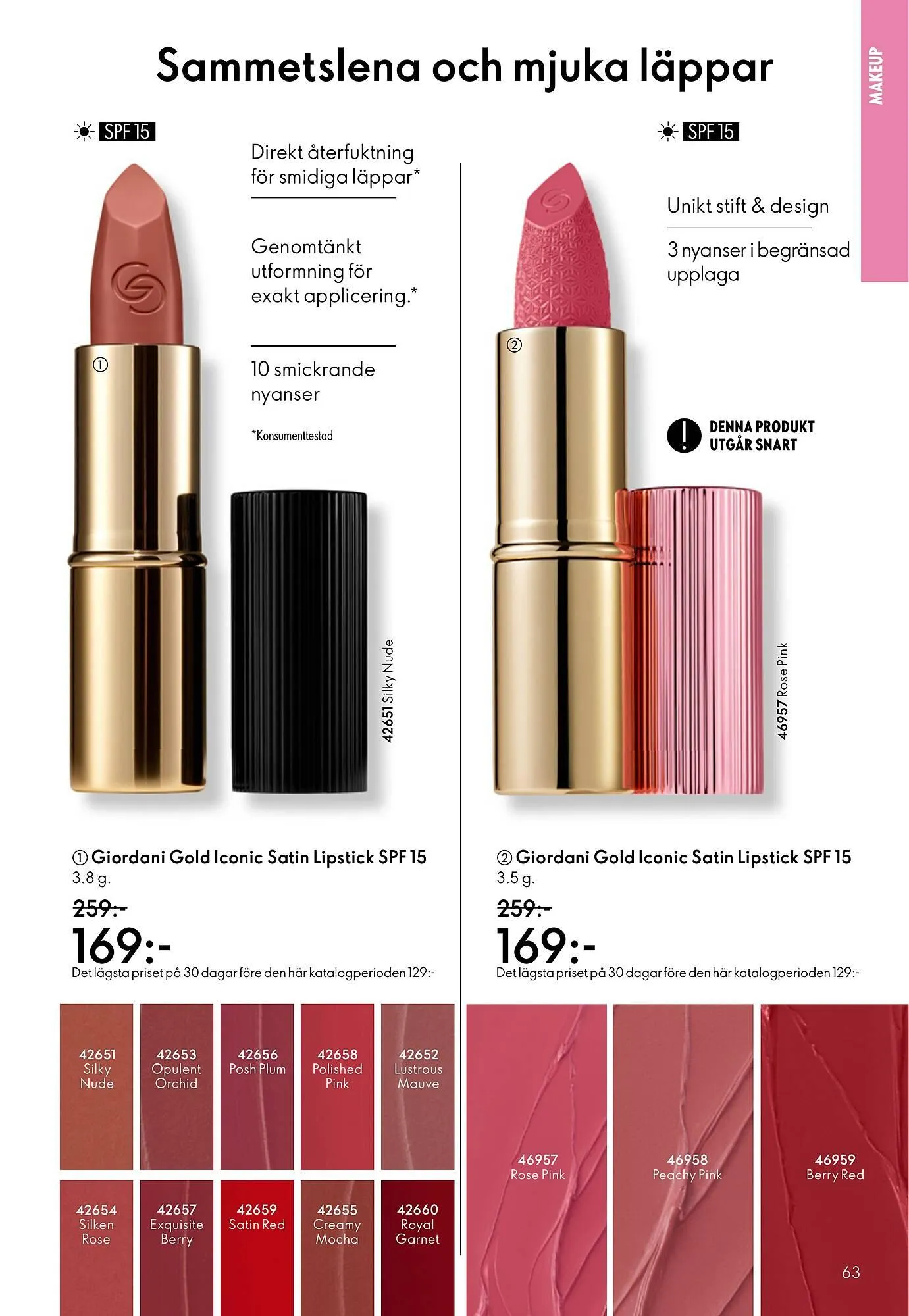 Oriflame reklamblad från 10 december till 31 december 2025 - Reklamblad sidor 63
