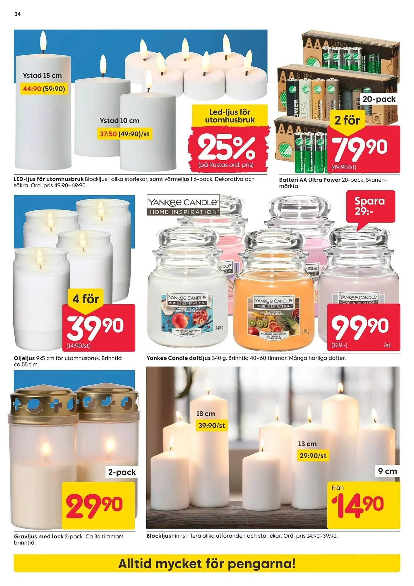 Rusta reklamblad från 29 september till 5 oktober 2025 - Reklamblad sidor 14