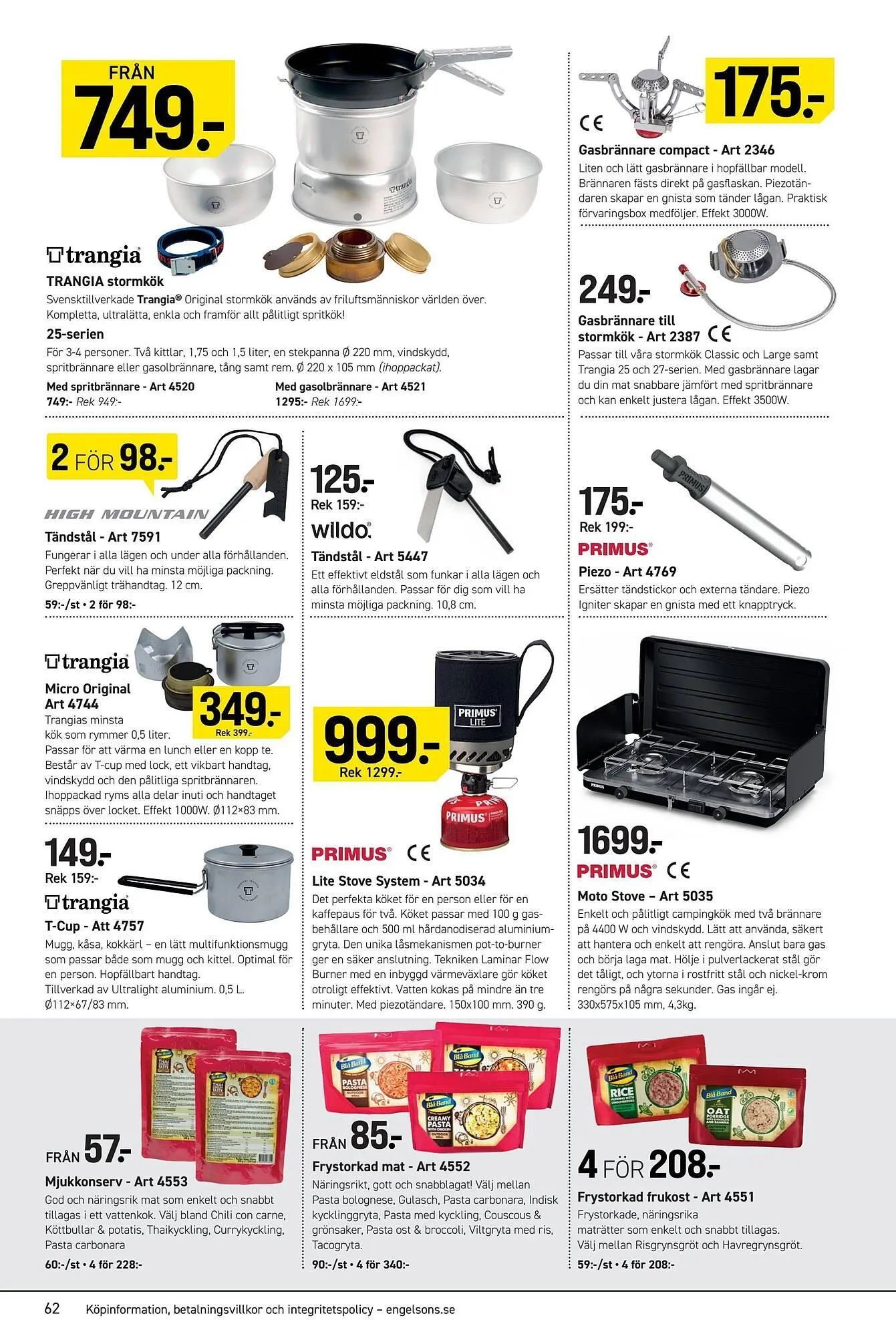 Engelsons katalog från 11 maj till 17 maj 2026 - Reklamblad sidor 62