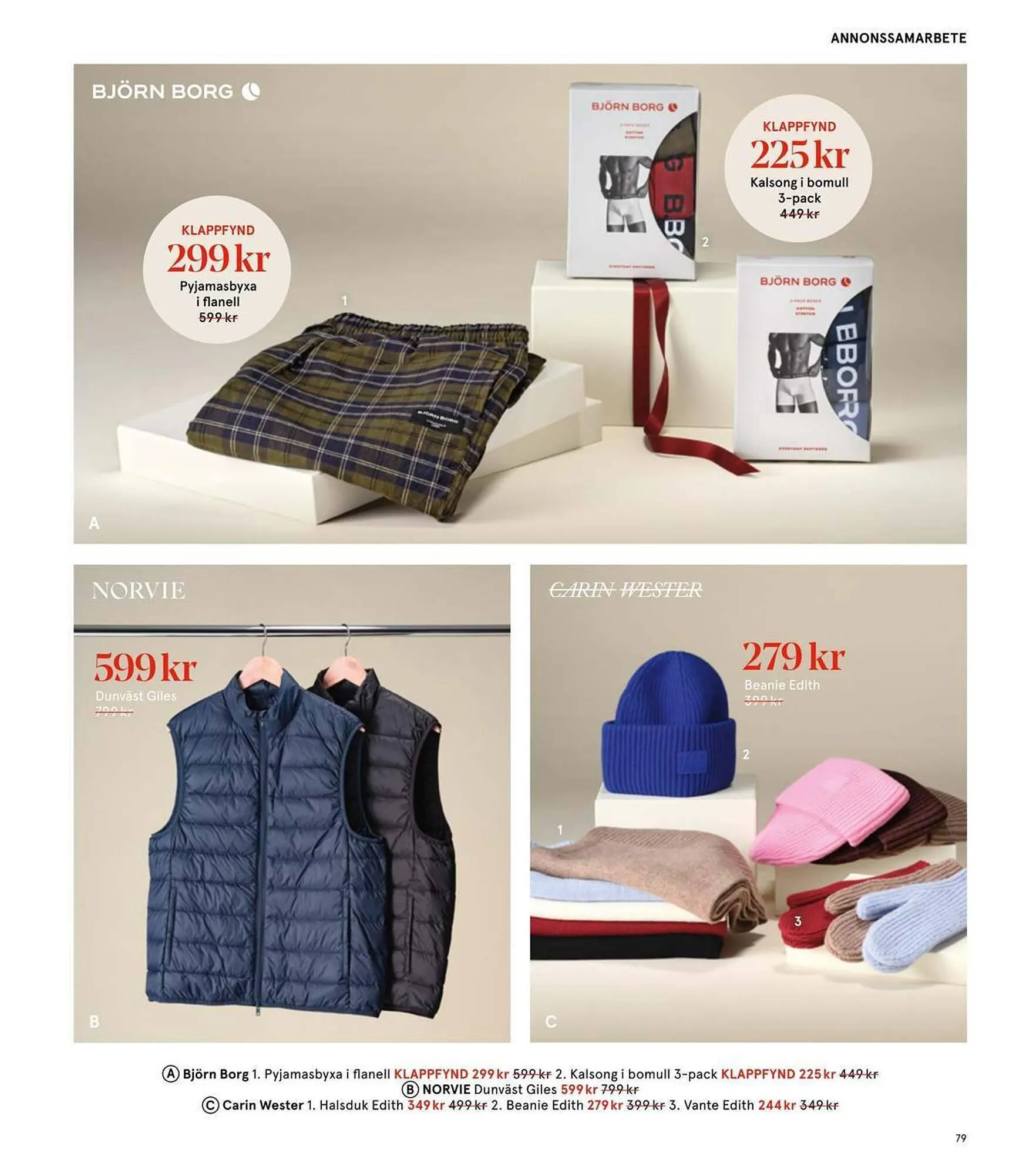 Åhléns reklamblad från 25 november till 11 december 2025 - Reklamblad sidor 79