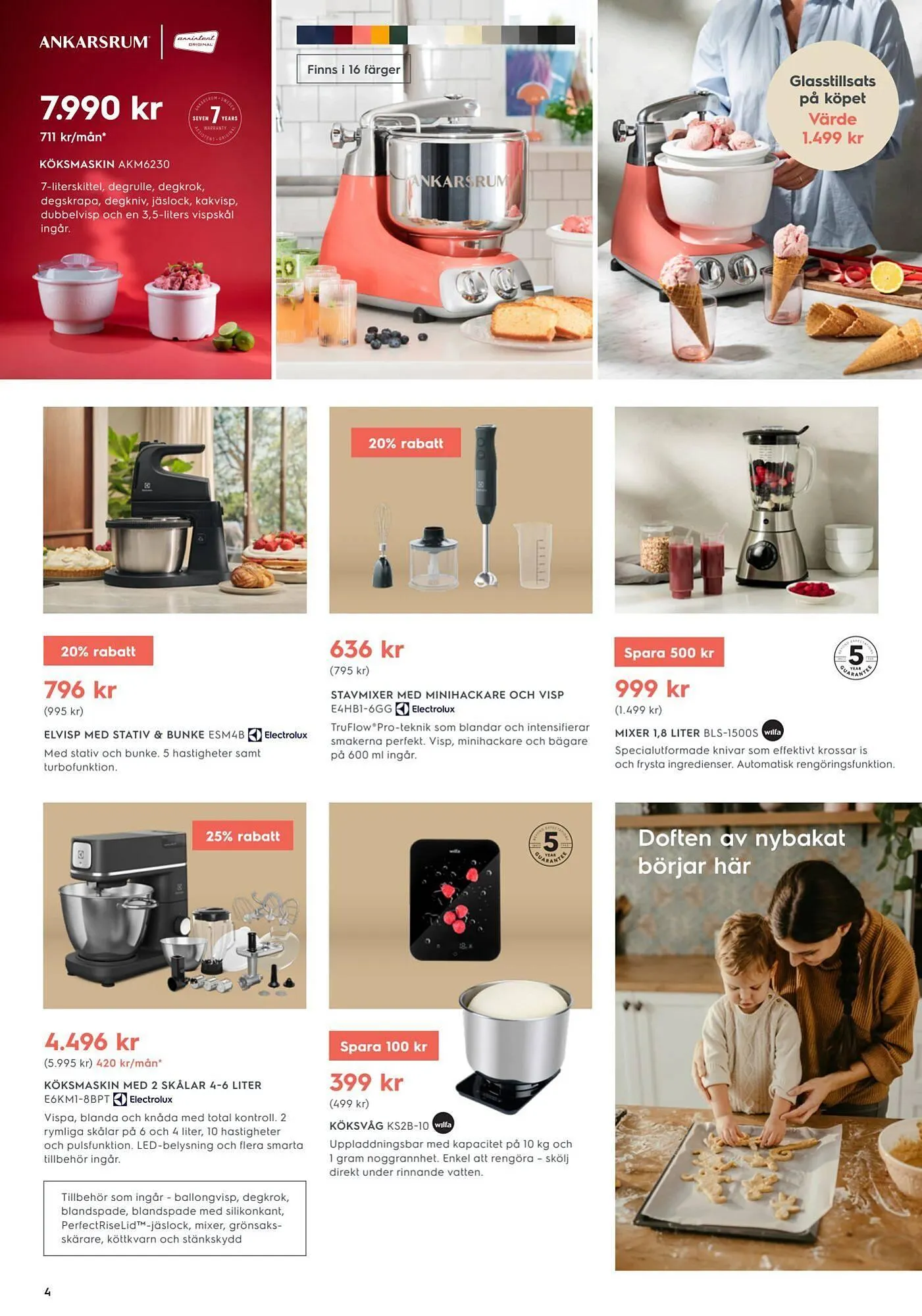 Electrolux Home reklamblad från 21 april till 12 maj 2026 - Reklamblad sidor 4