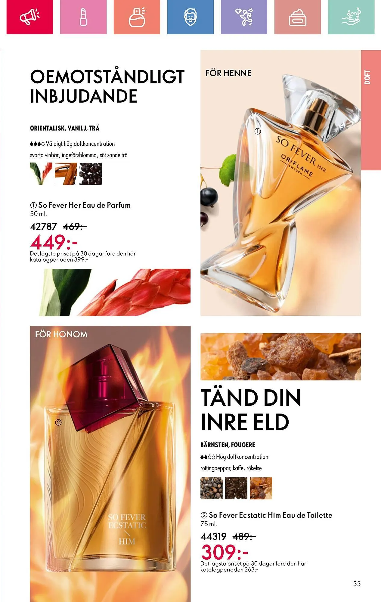 Oriflame reklamblad från 26 januari till 15 februari 2025 - Reklamblad sidor 33